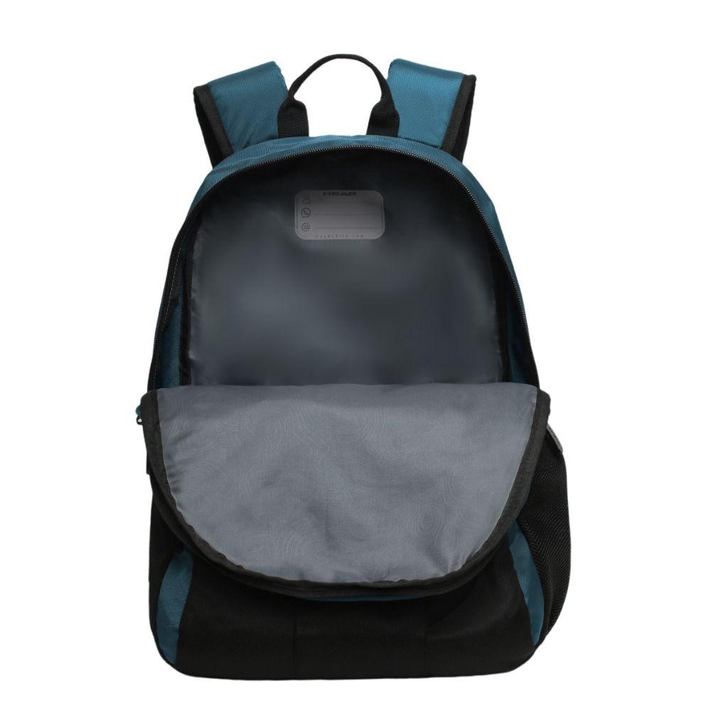 Mochila Compacta Chiron Negro Petroleo Head-2