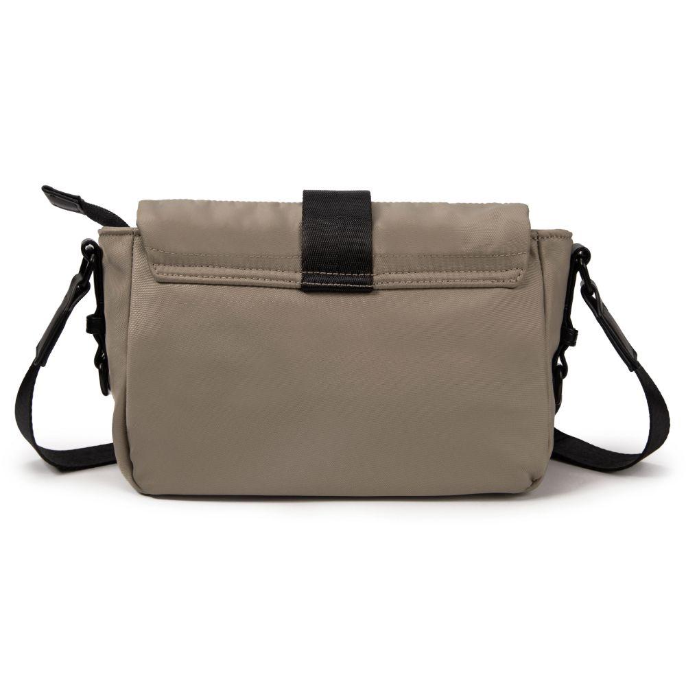 Cartera Bandolera Amparo Taupe Calu-5