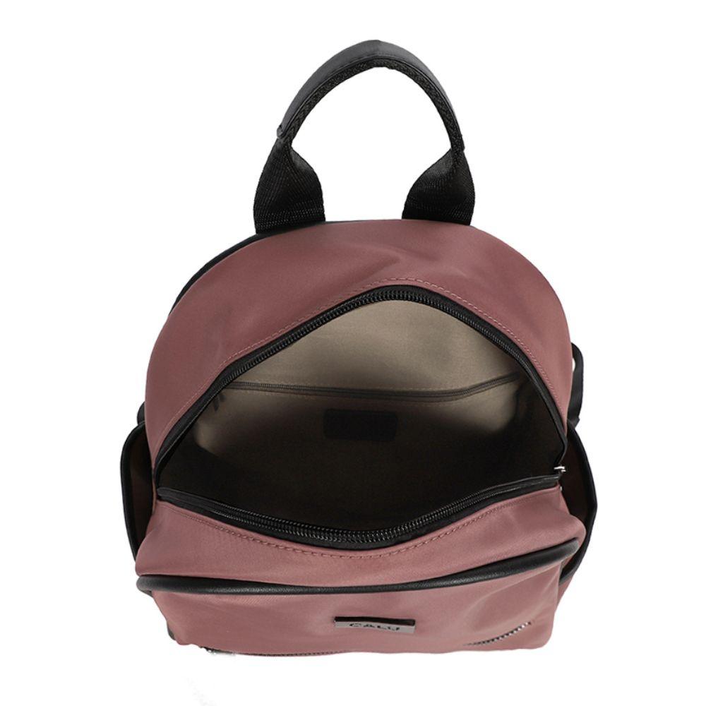 Mochila Pequeña Moda Filippa Palo Rosa Calu-2