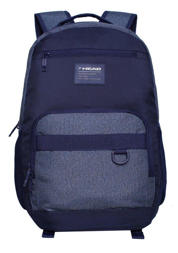 Mochila Porta Laptop Huracan Azul Marino Head   -1