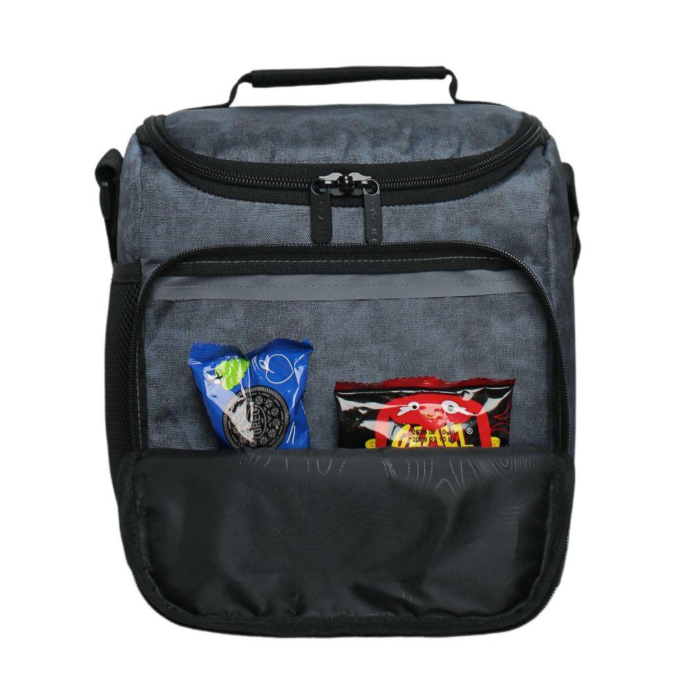 Lonchera Térmica Hombre Freeze Stone Negro Head-2