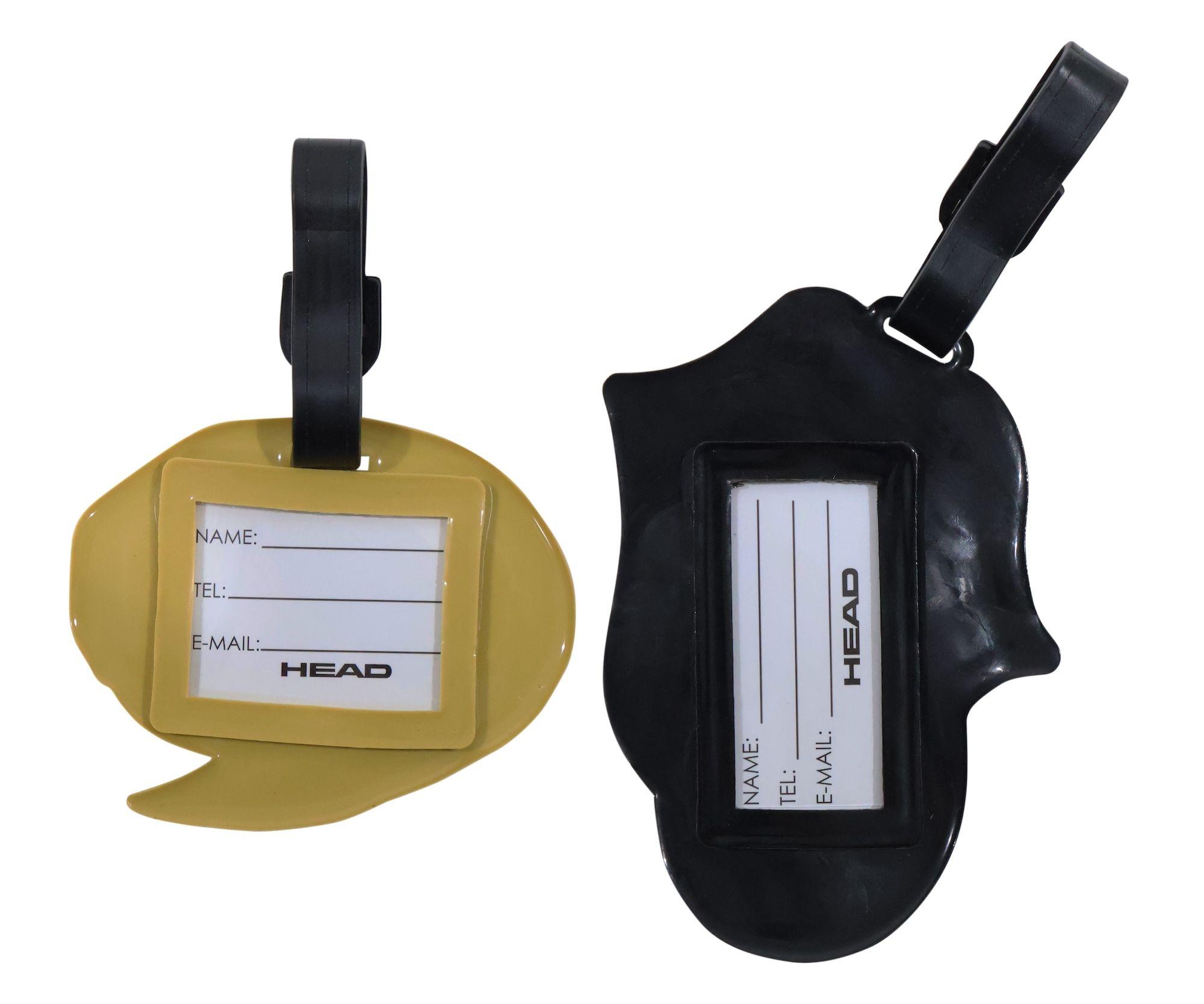 Identificador Etiqueta de Maleta Travel Tag Rojo Head-2