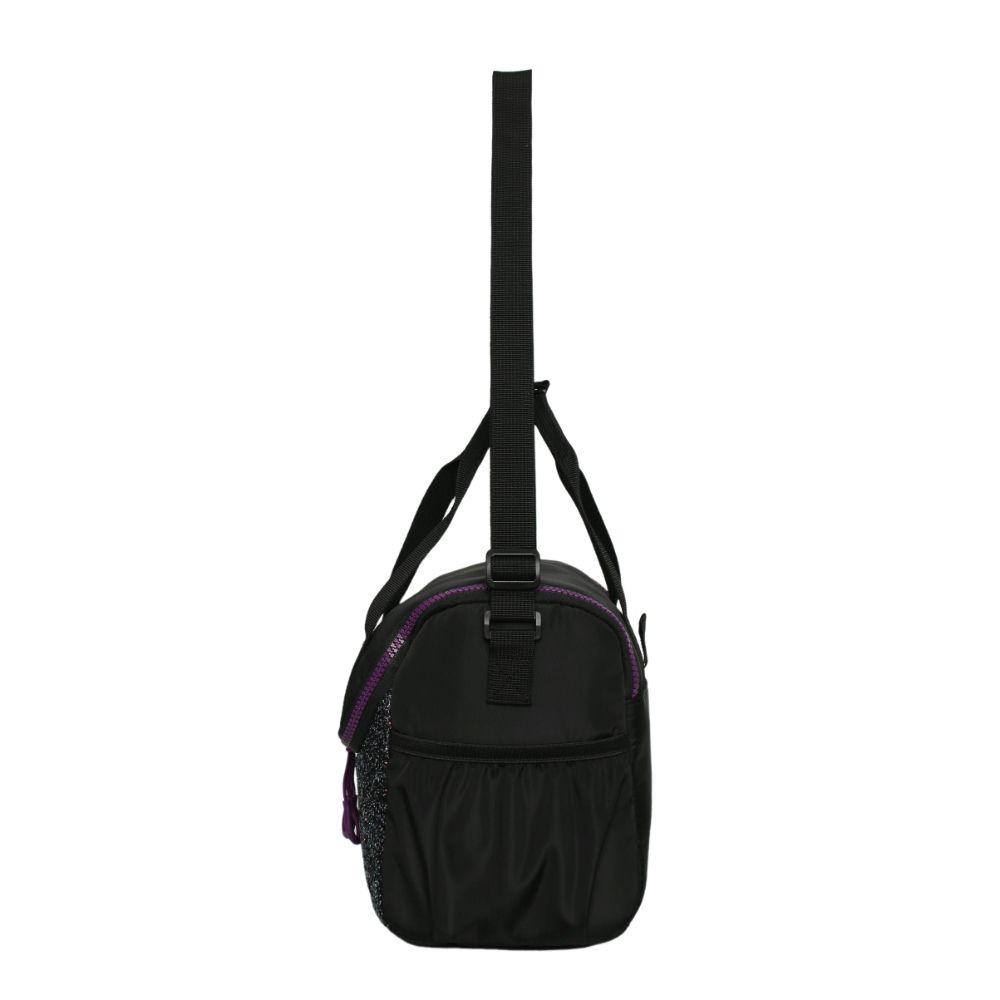 Lonchera Mujer Tipo Cartera Iceberg Glitter Negro Head-3