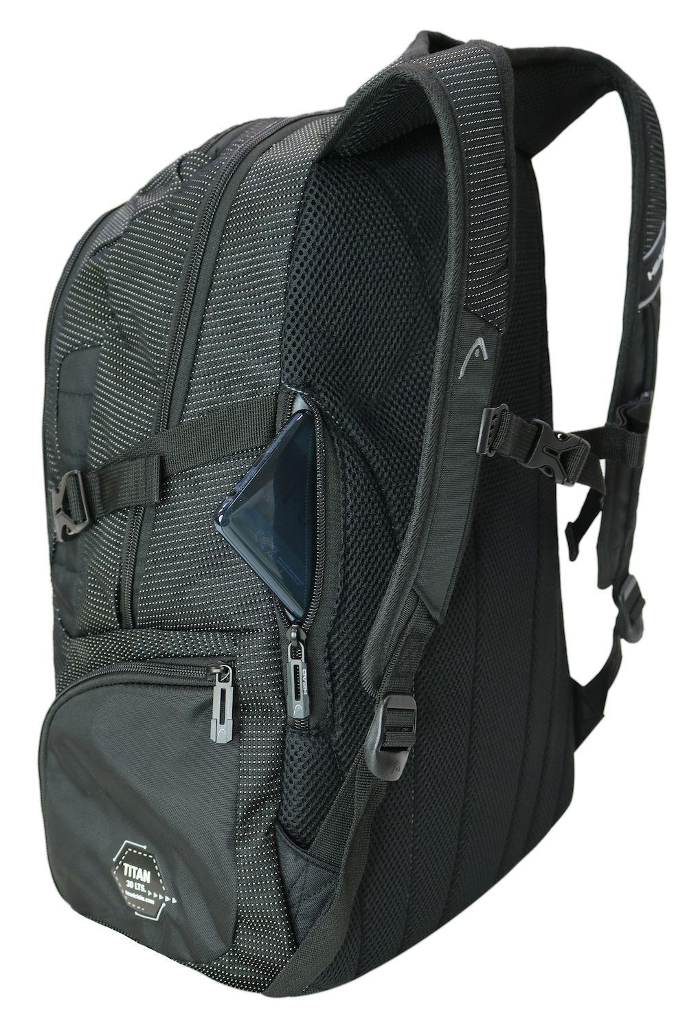 Mochila Porta Laptop Titan USB Twin Tone Head-5