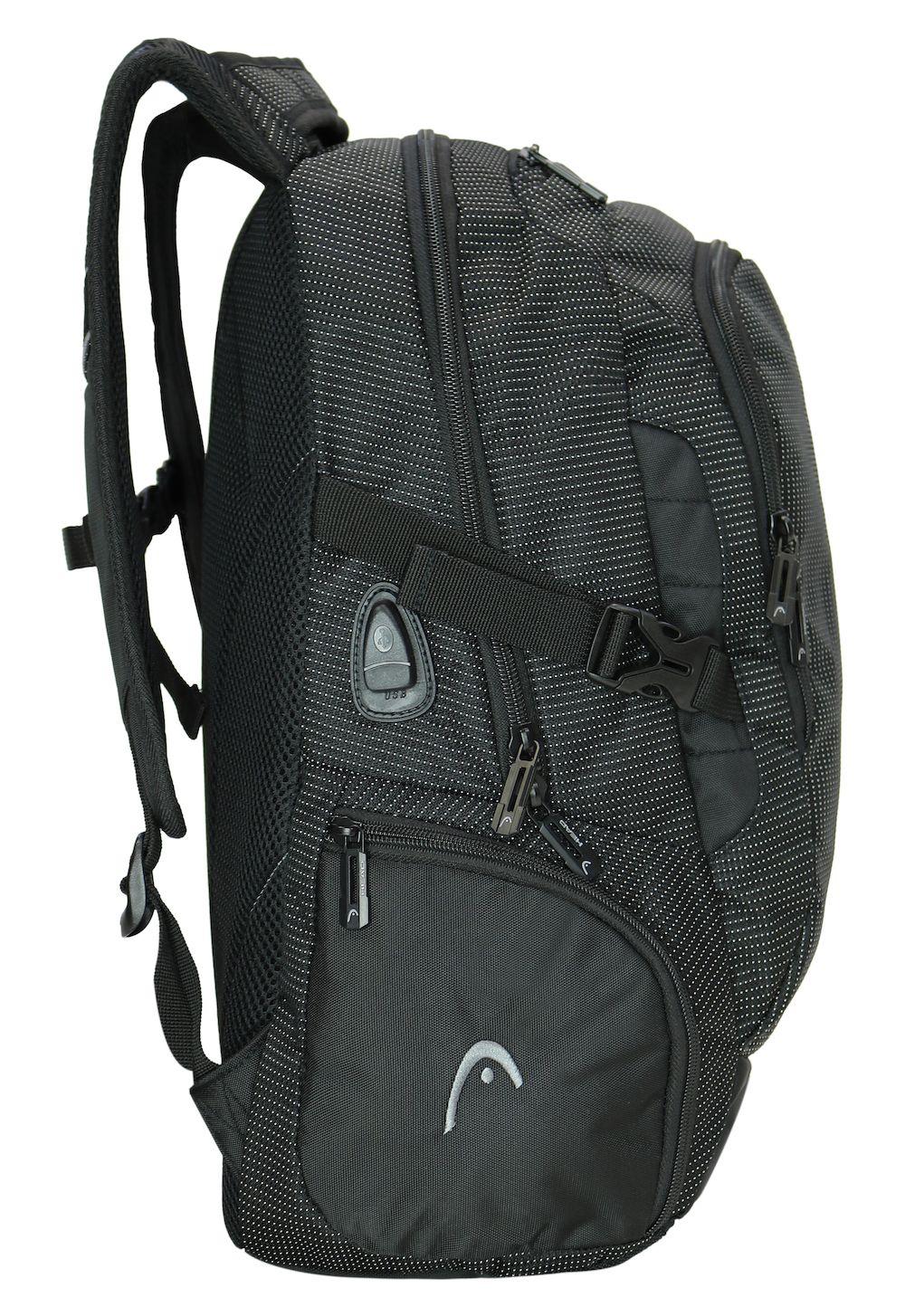 Mochila Porta Laptop Titan USB Twin Tone Head-7