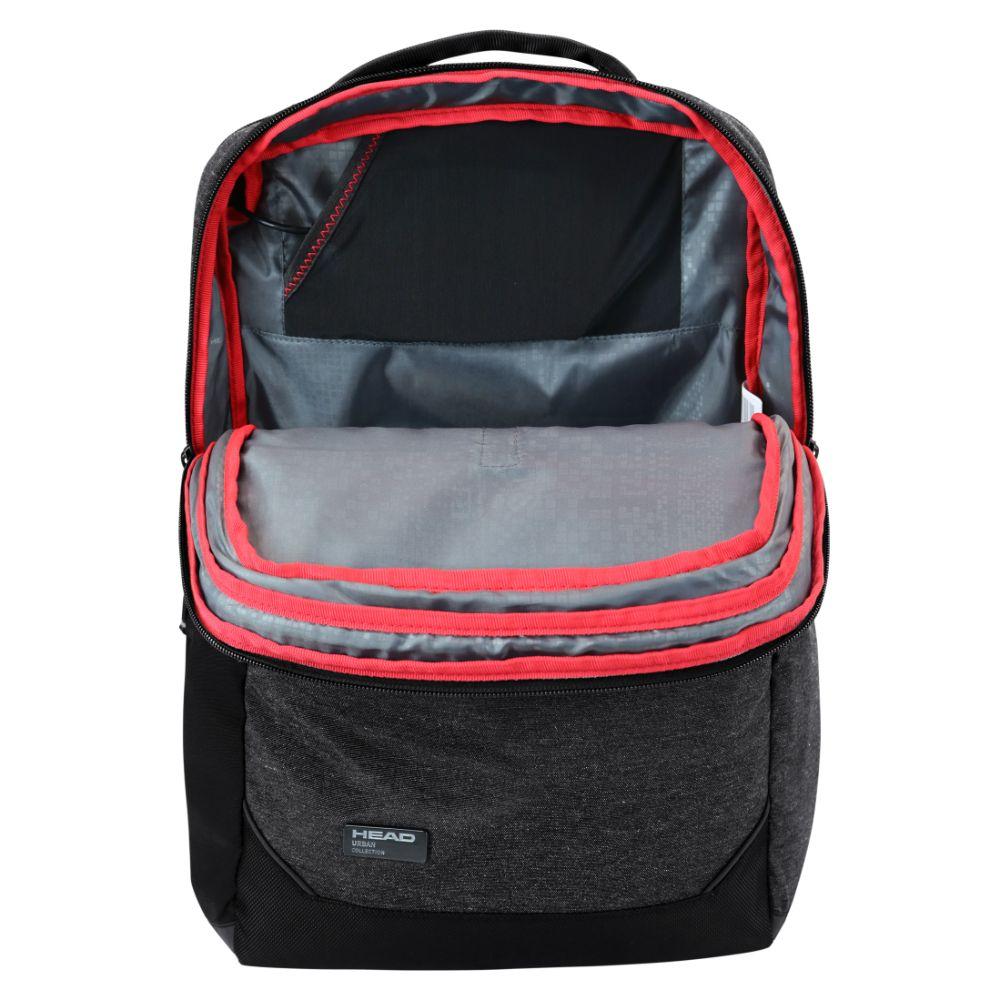 Mochila Ejecutiva Dana Gris Oscuro Head-4