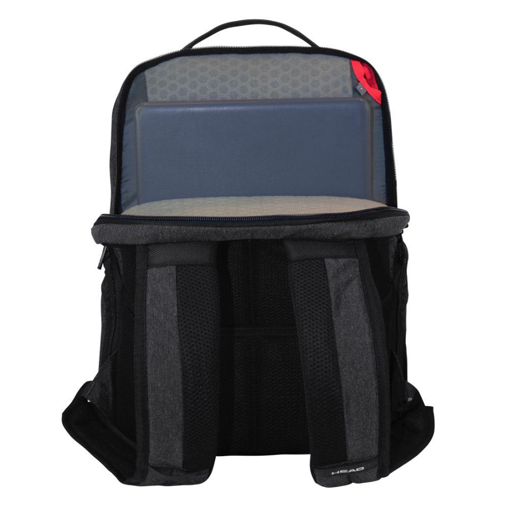 Mochila Ejecutiva Dana Gris Oscuro Head-5