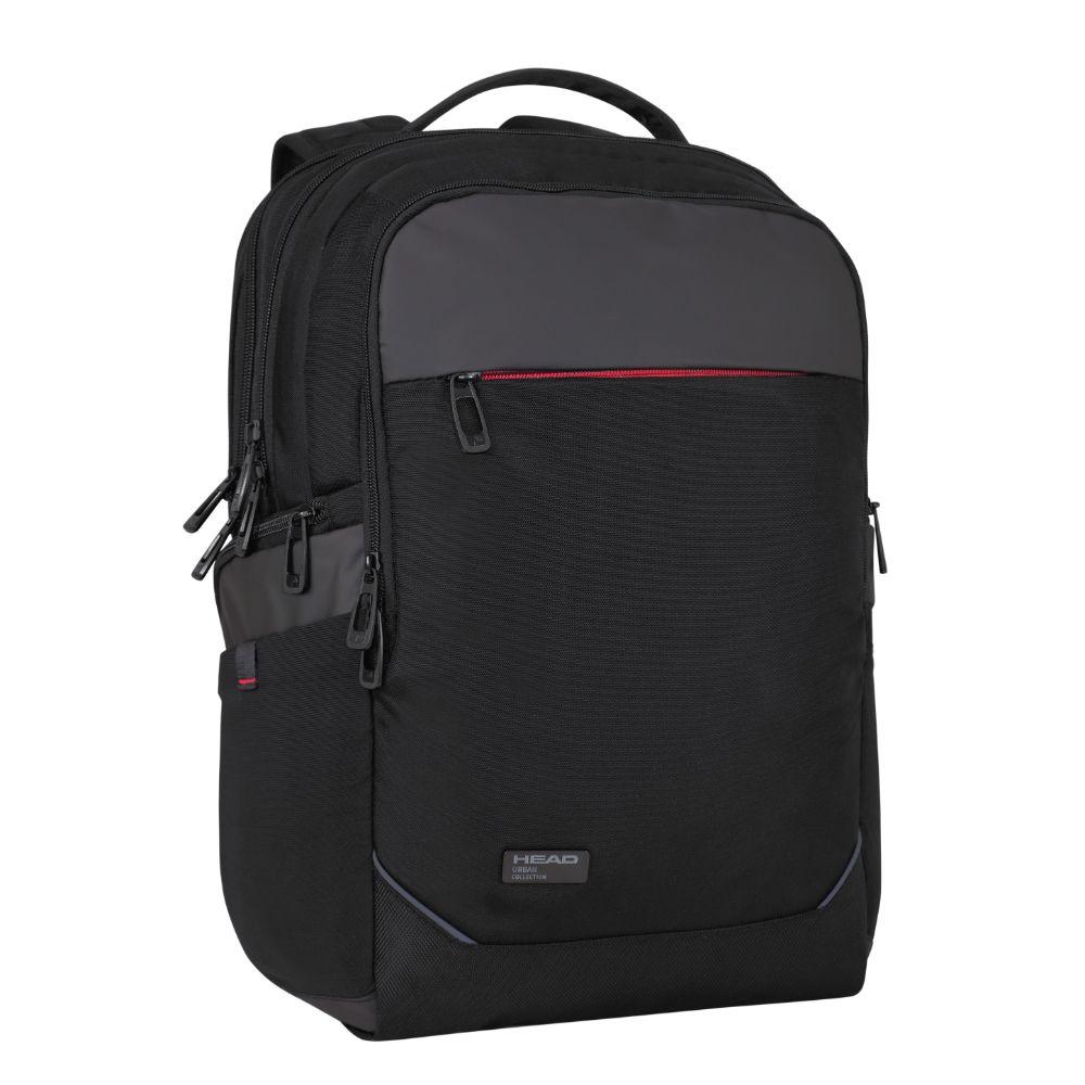 Mochila Ejecutiva Dana Gris Oscuro Head-8