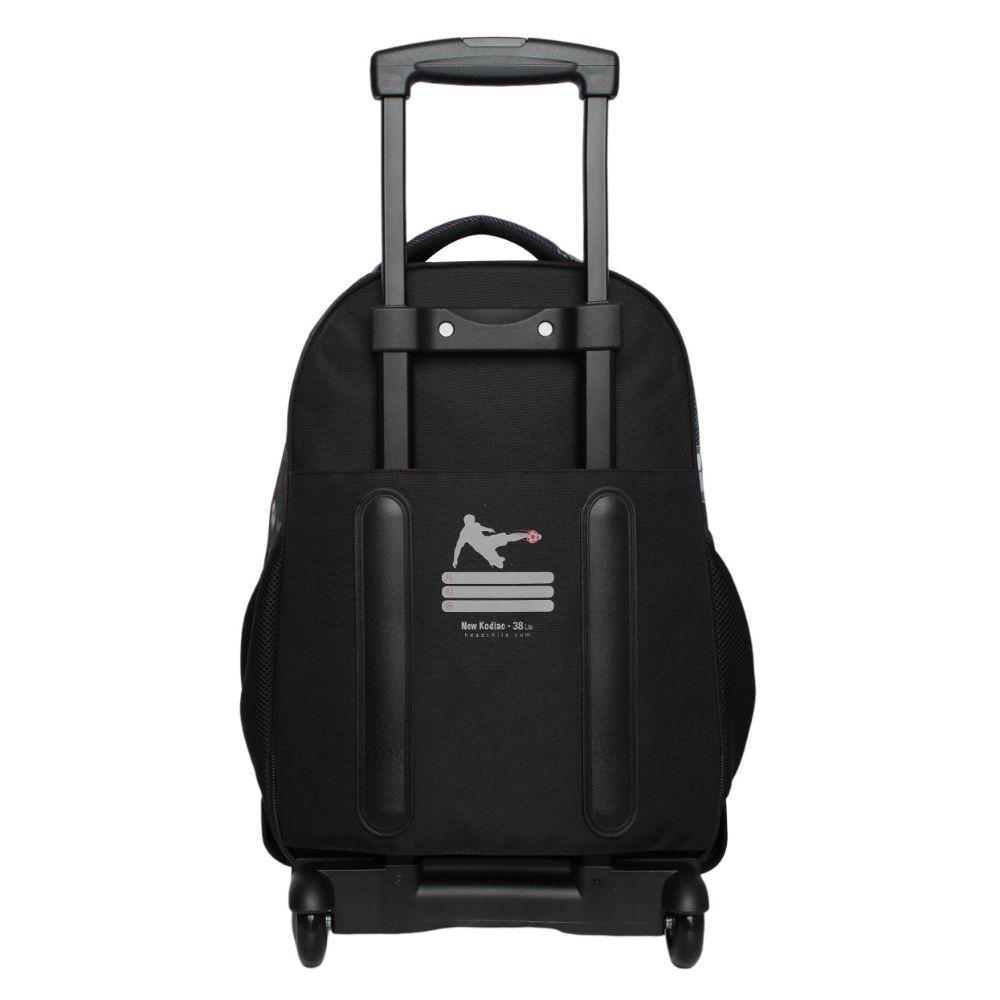 Mochila Infantil Carro New Kodiac Futbol Negro Head-5