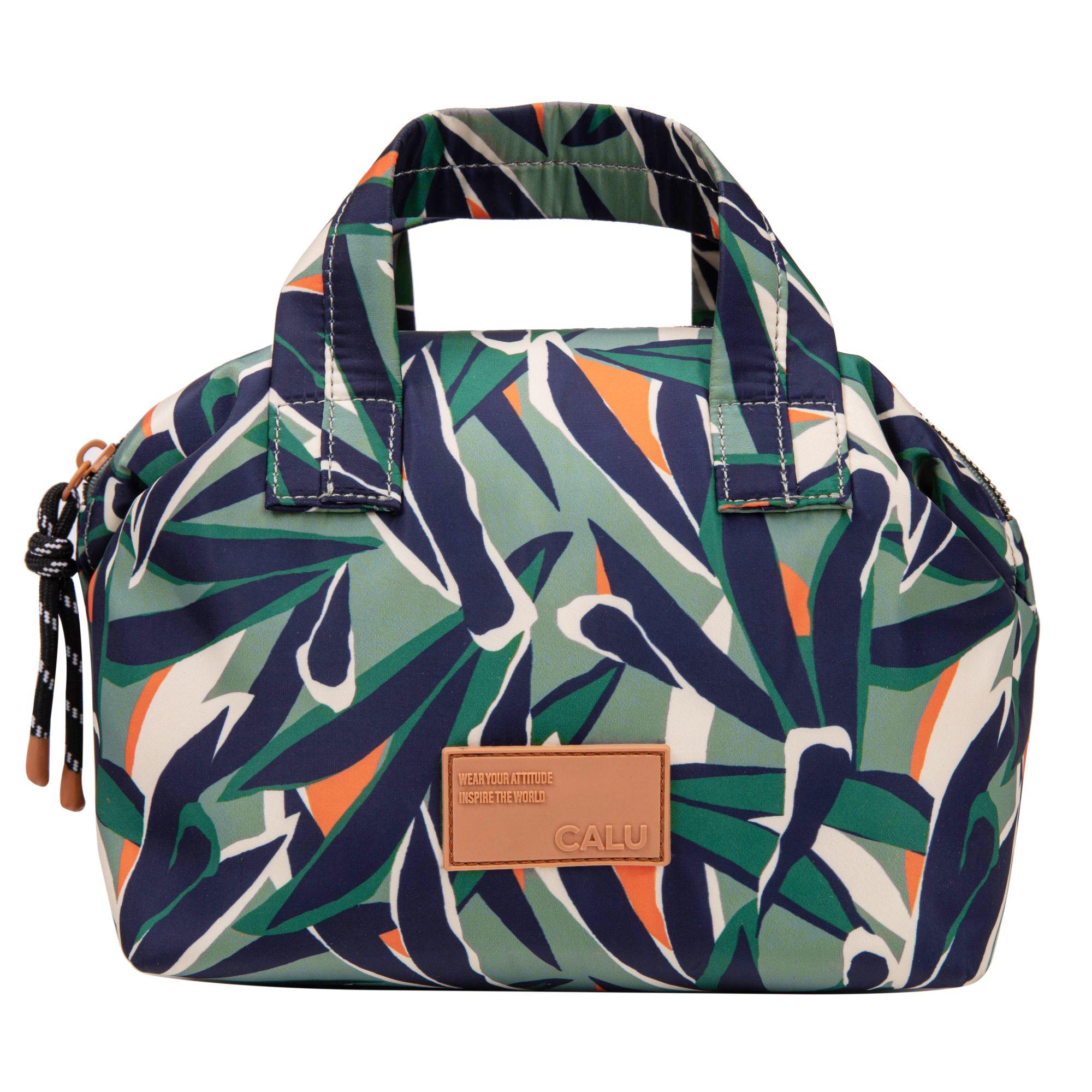 Neceser Microfibra Gala Flores Verde Calu-3