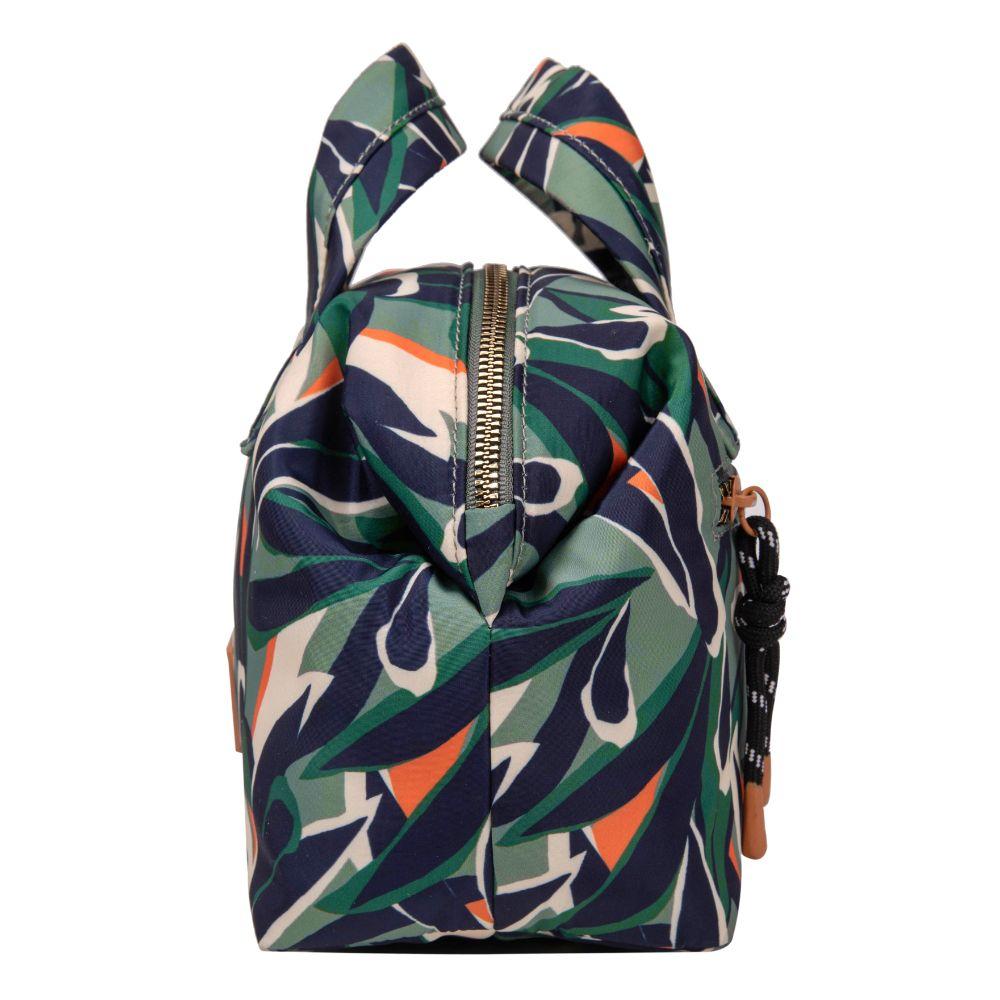 Neceser Microfibra Gala Flores Verde Calu-6