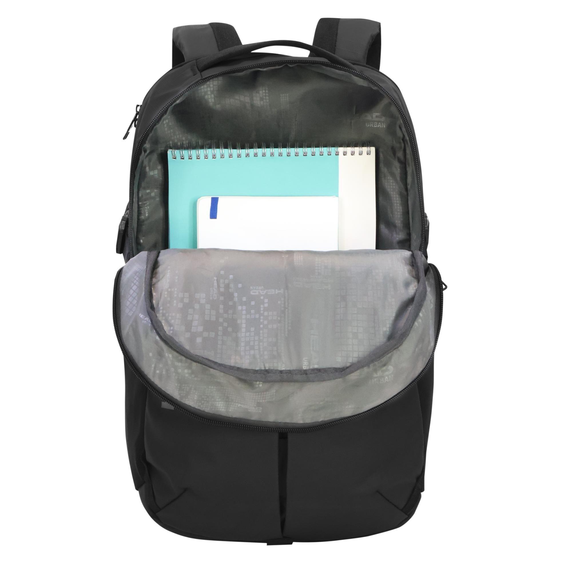 Mochila Porta Notebook 15.6 Raptor Negro Head-3