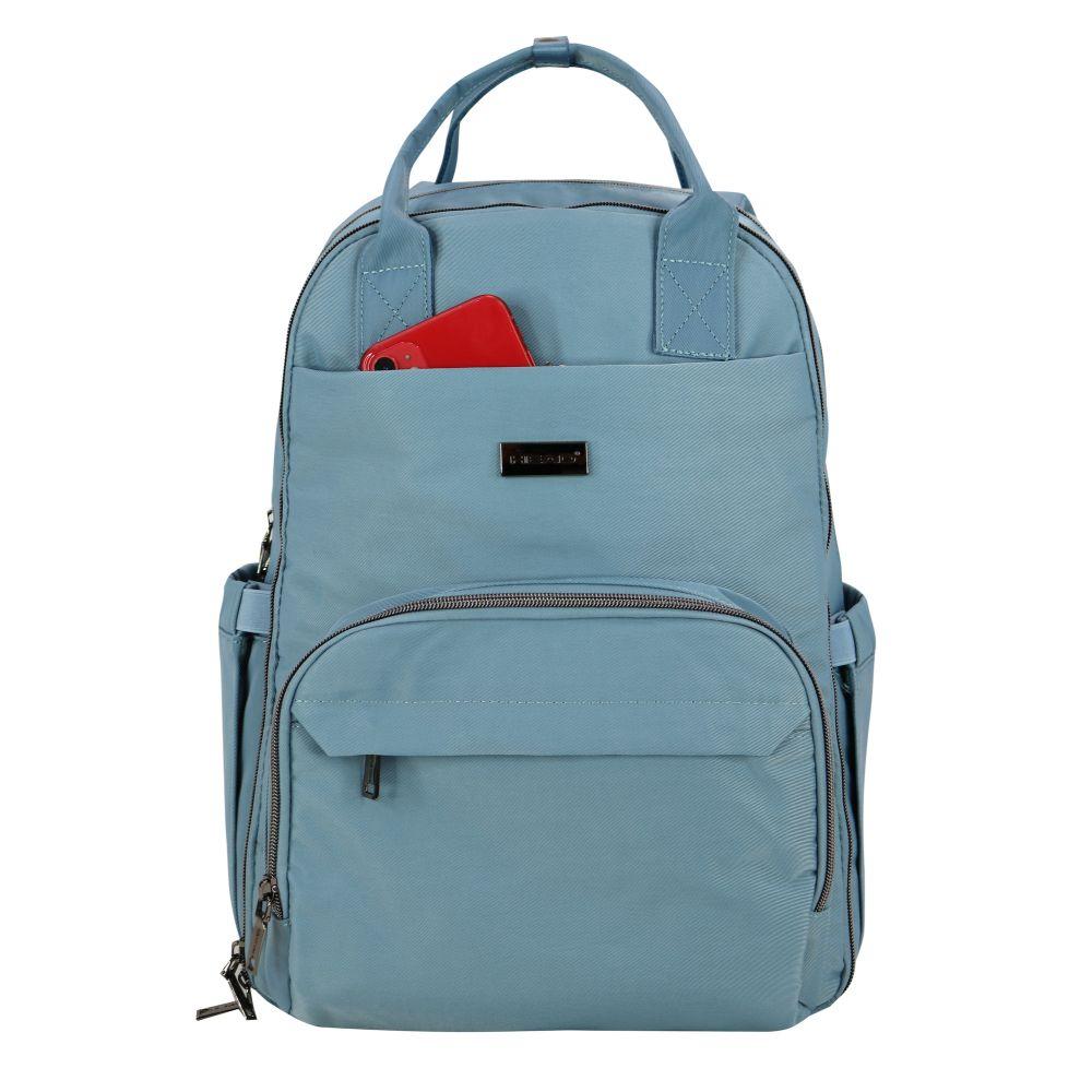 Mochila Notebook Ejecutiva JOB Turquesa Head-2