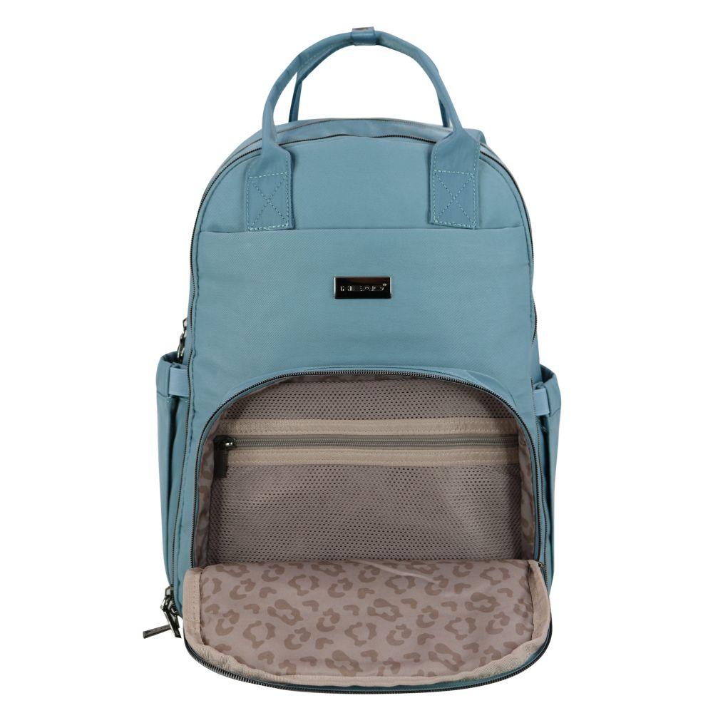 Mochila Notebook Ejecutiva JOB Turquesa Head-3