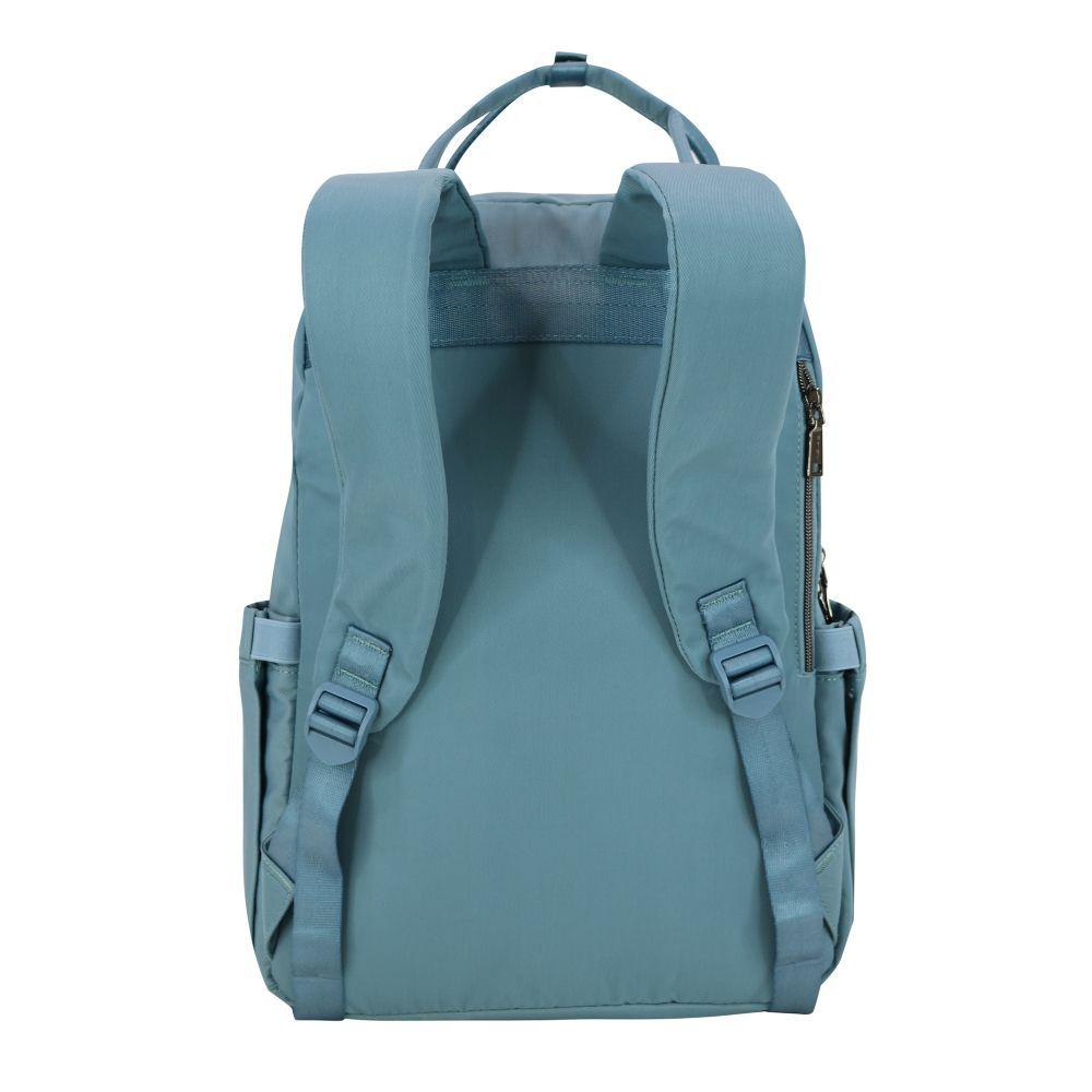 Mochila Notebook Ejecutiva JOB Turquesa Head-7
