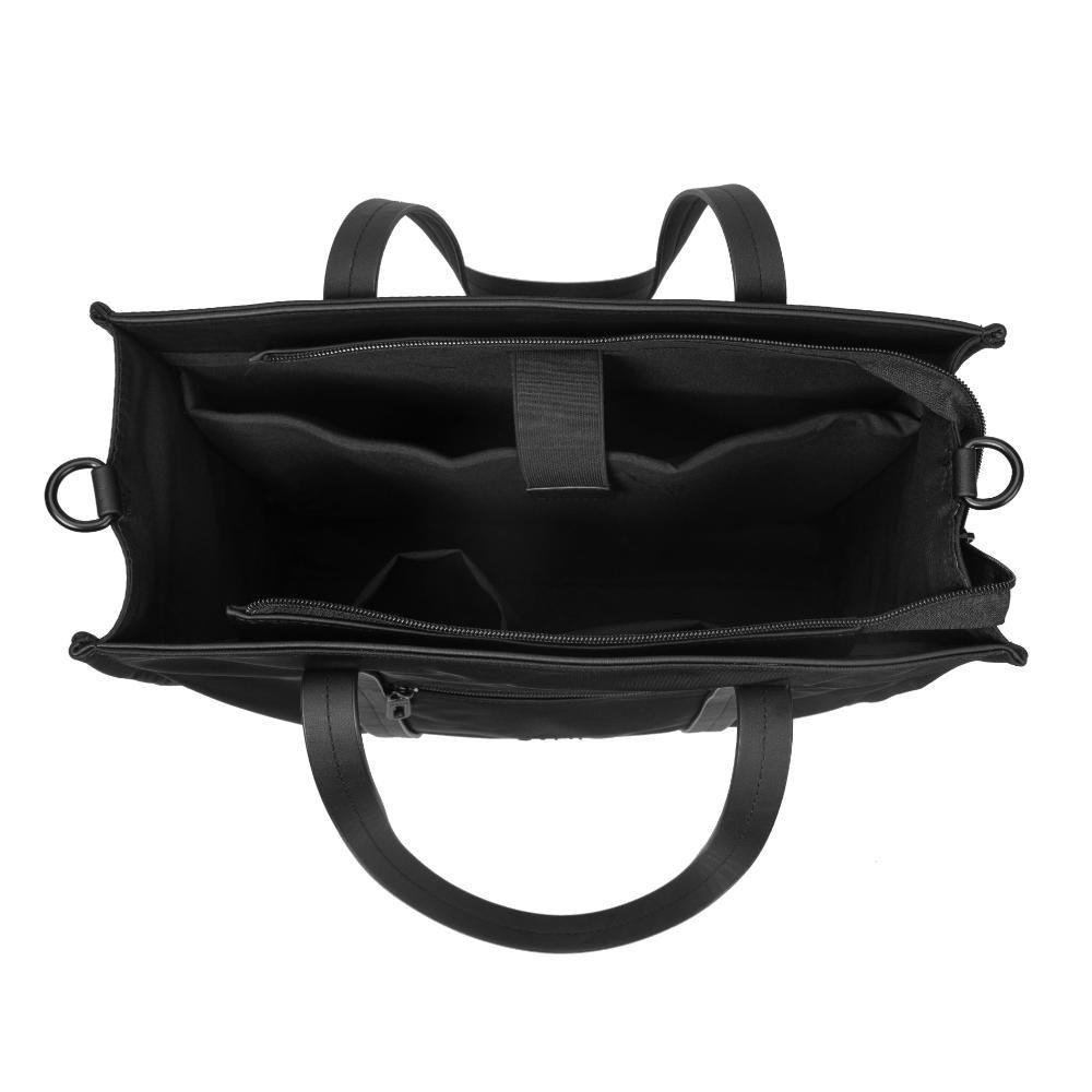 Cartera Tote Porta Laptop 14 Alana Negro Calu-3