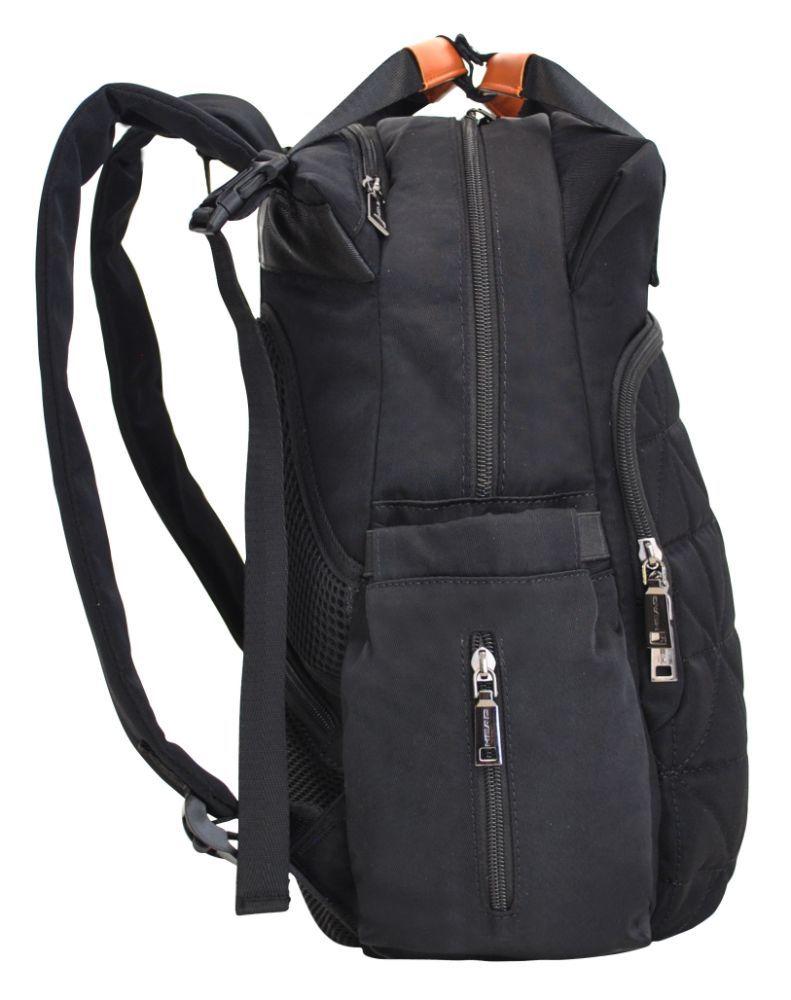 Mochila Pañalera Maternal Bloom New Negro Head-4