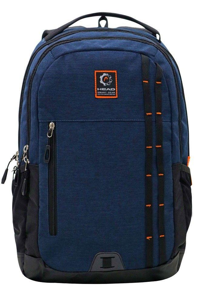 Mochila Ejecutiva Commander Azul Head-1