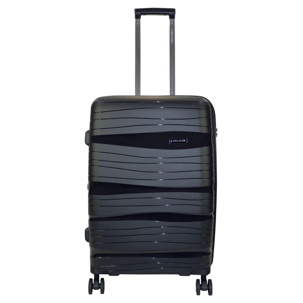 Maleta Hawai M Polipropileno Expandible Negro Head-1