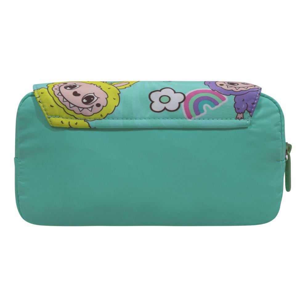 Estuche Infantil Niña Eraser Muñecos Turquesa Head-4