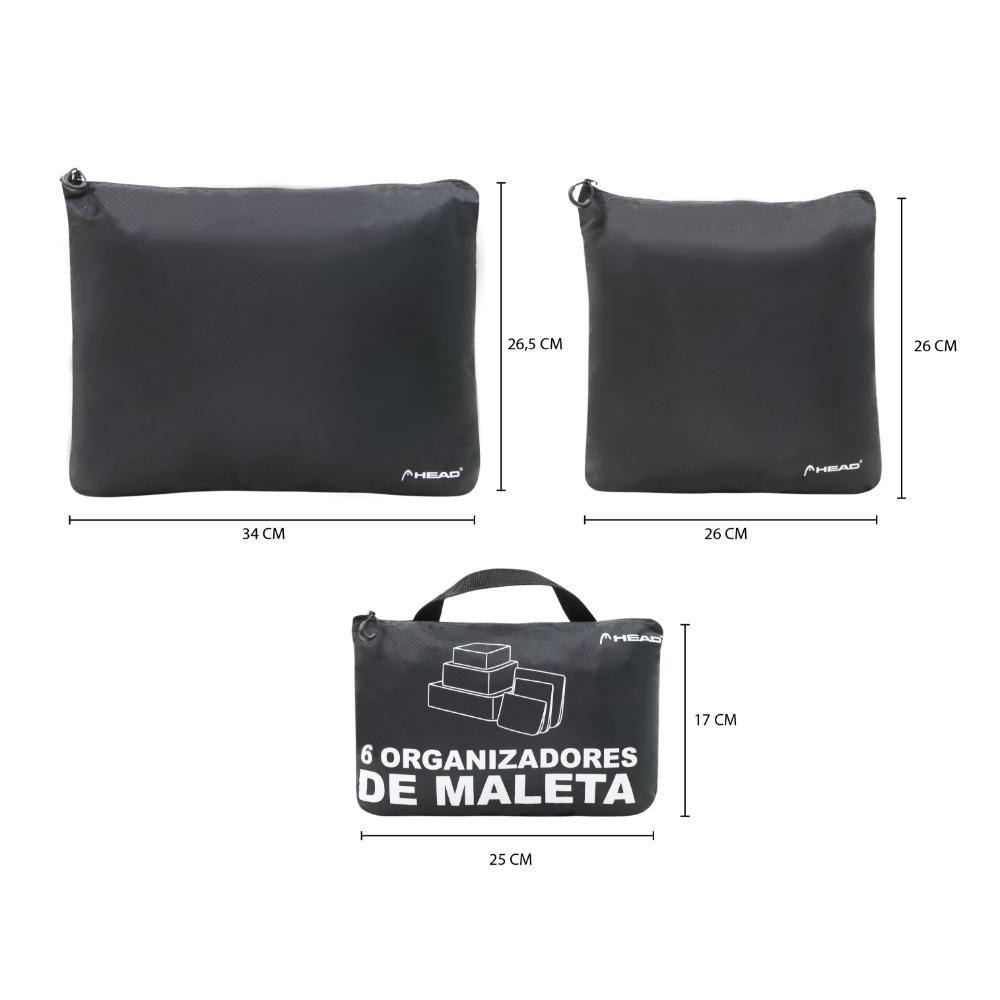 Organizador Maleta Gate Negro Head-5