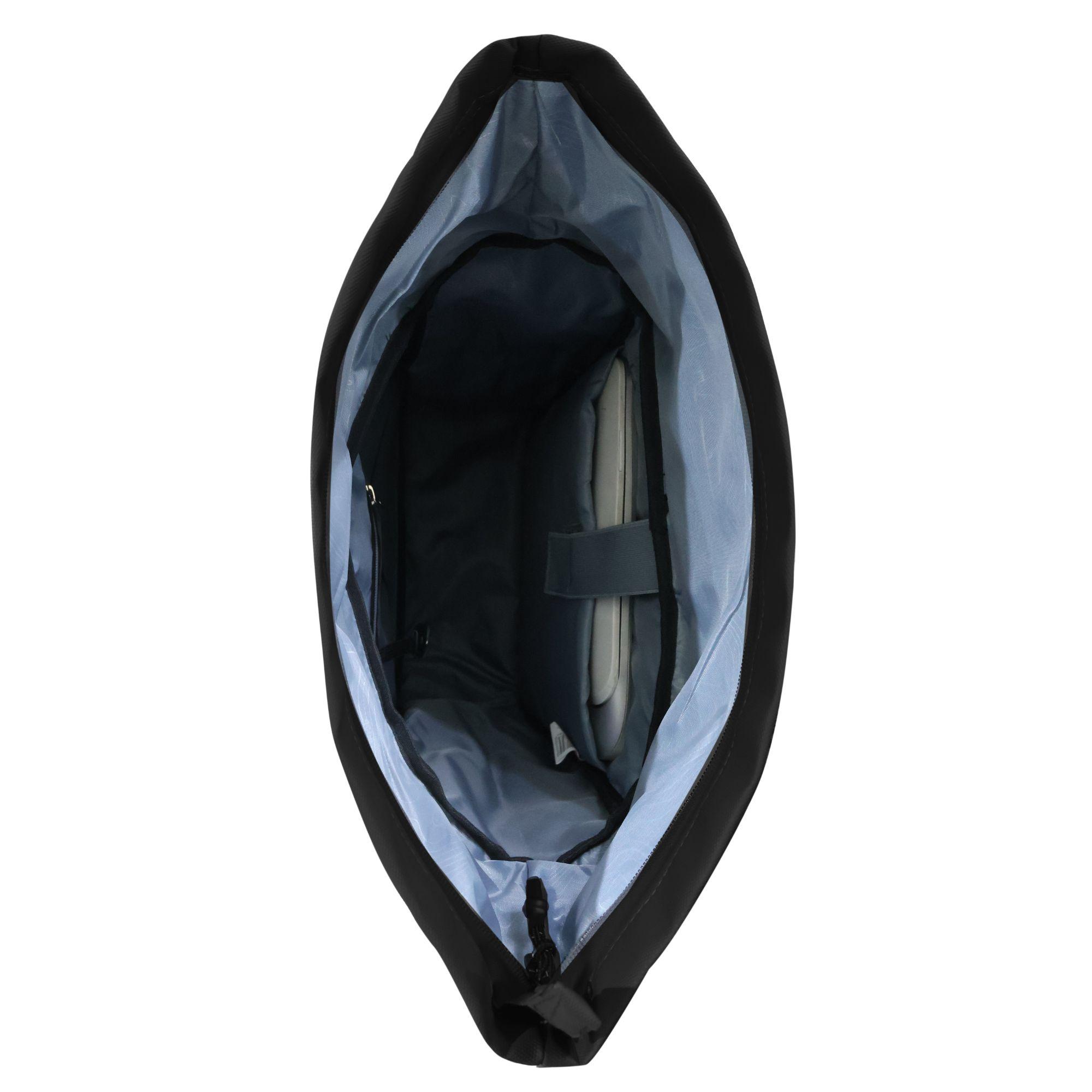 Mochila Waterproof Apertura Superior Bestia Negro Head-3