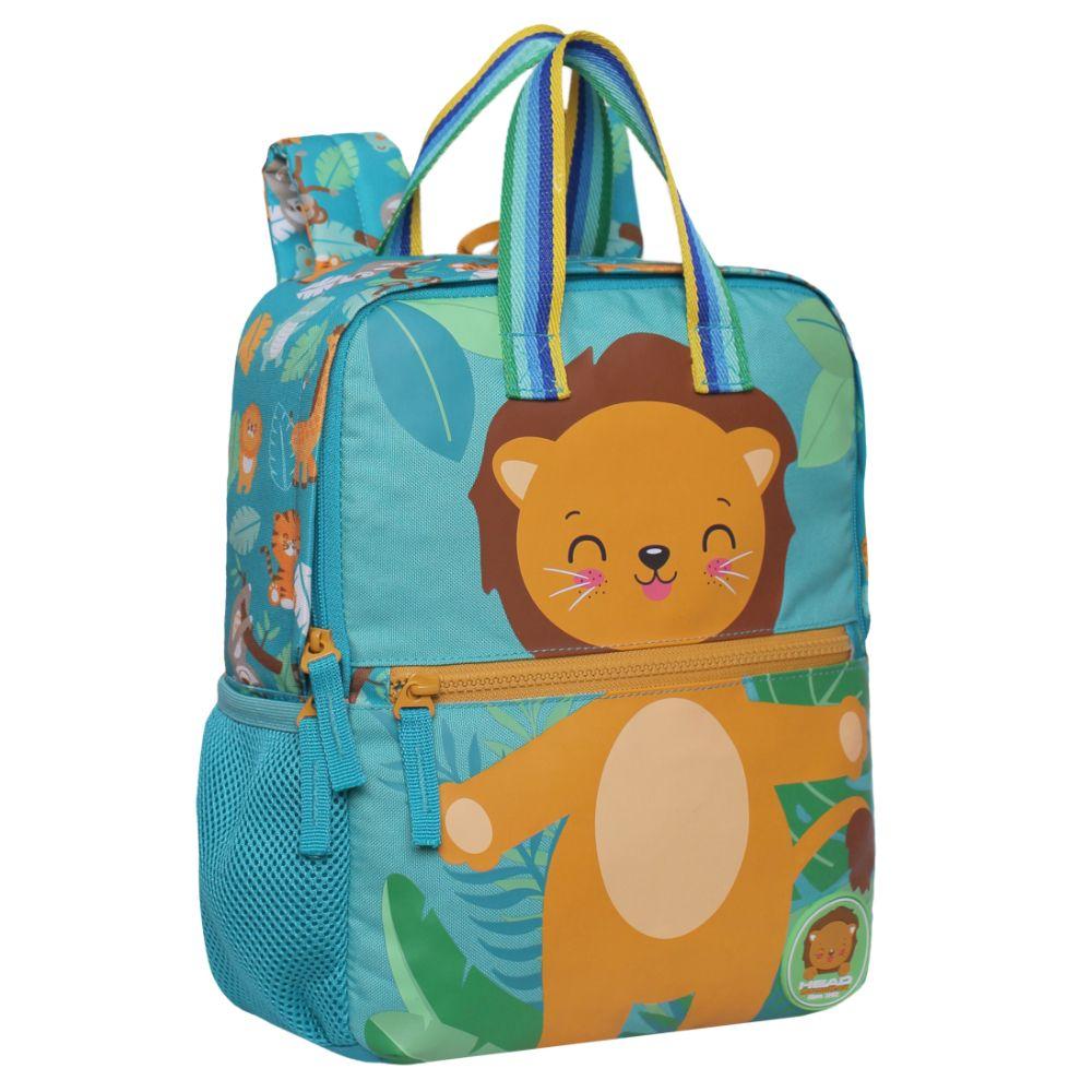 Mochila Fashion Infantil Pepa Leon Mostaza Head-0