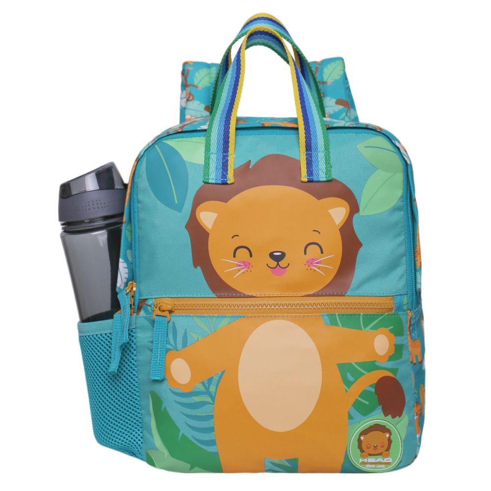 Mochila Fashion Infantil Pepa Leon Mostaza Head-1