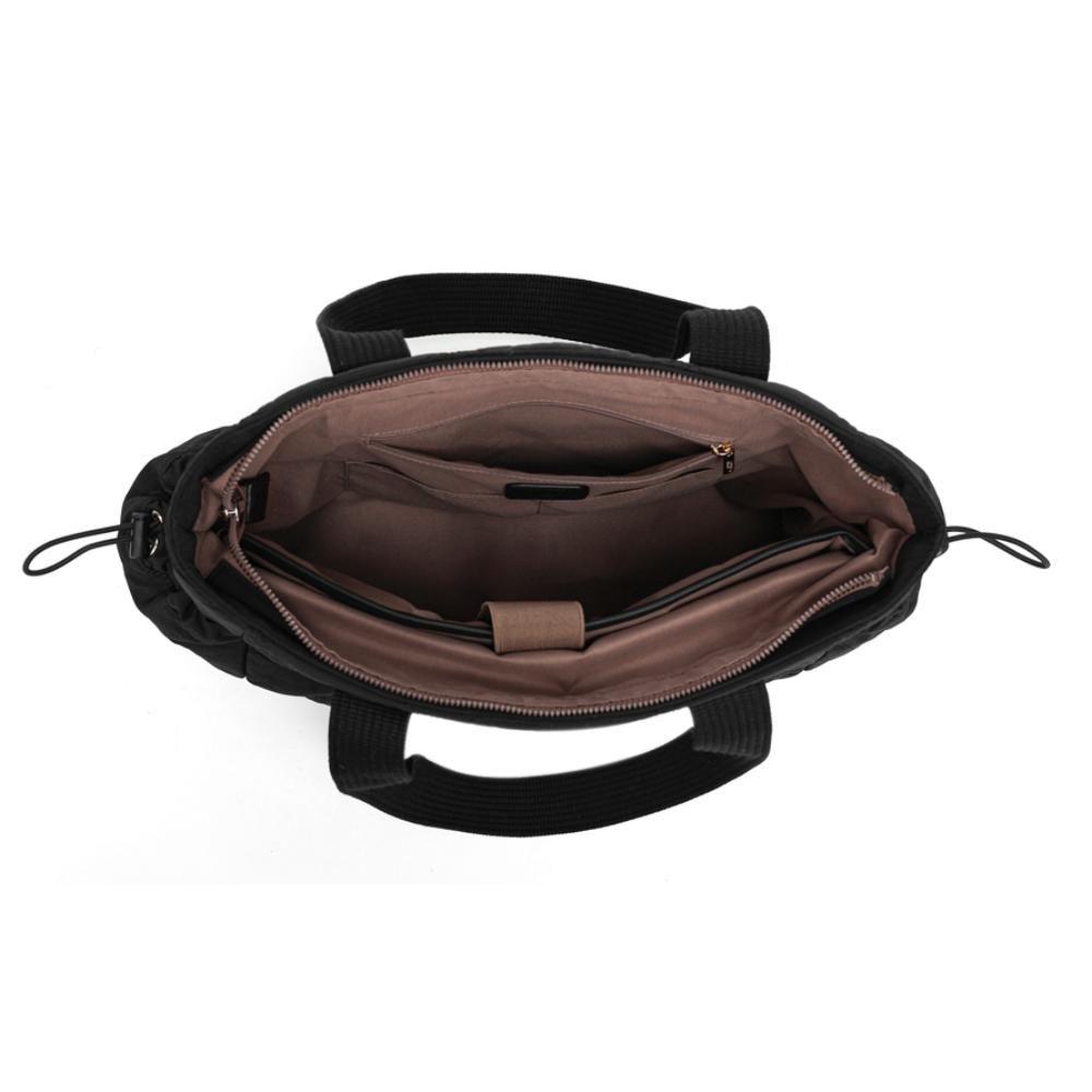 Cartera Tote Porta Laptop 14" Aurora Negro Calu-2