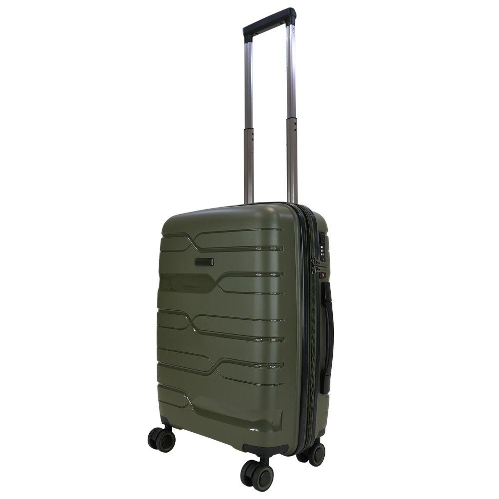 Maleta Singapur S Expandible Verde Militar Head-0