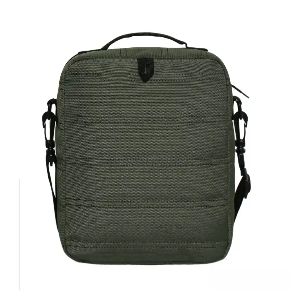 Lonchera Compacta Hombre Sherpa Verde Musgo Head-3