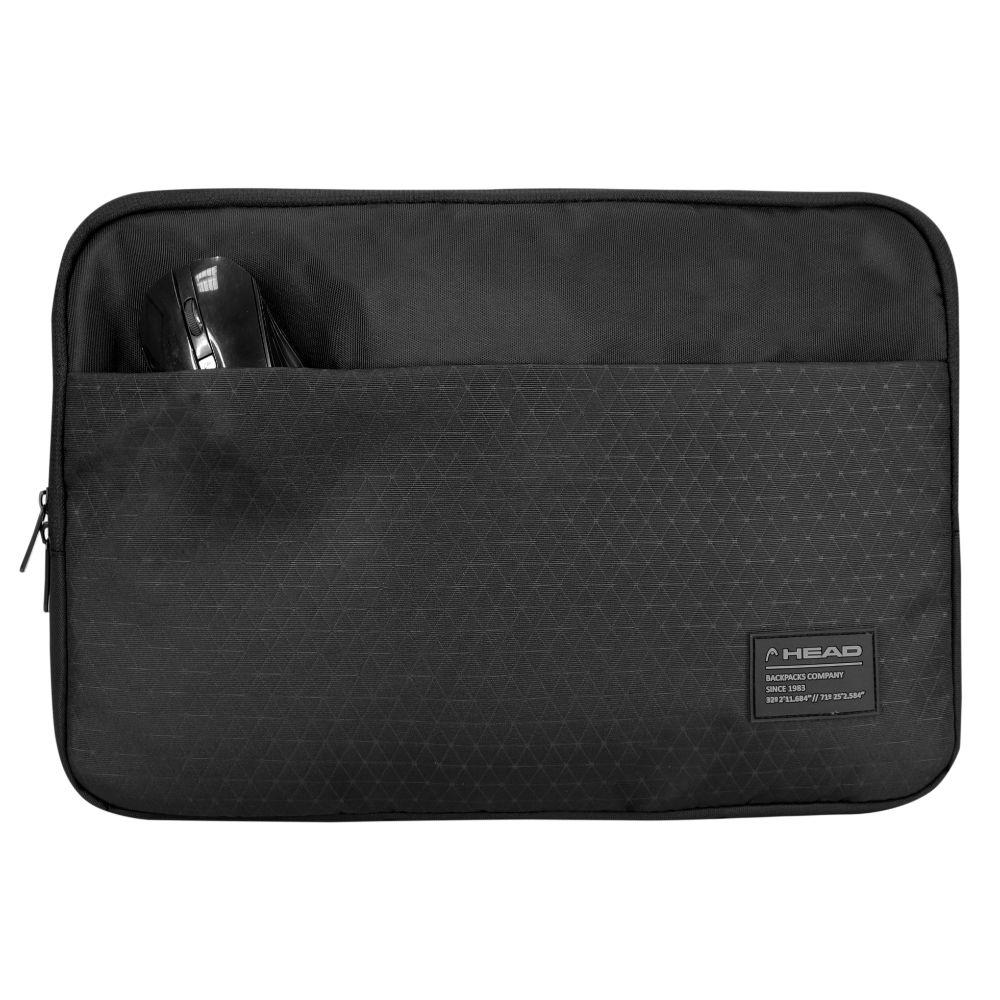 Funda Notebook ZIP hasta 16" Rombos Negro Head-1