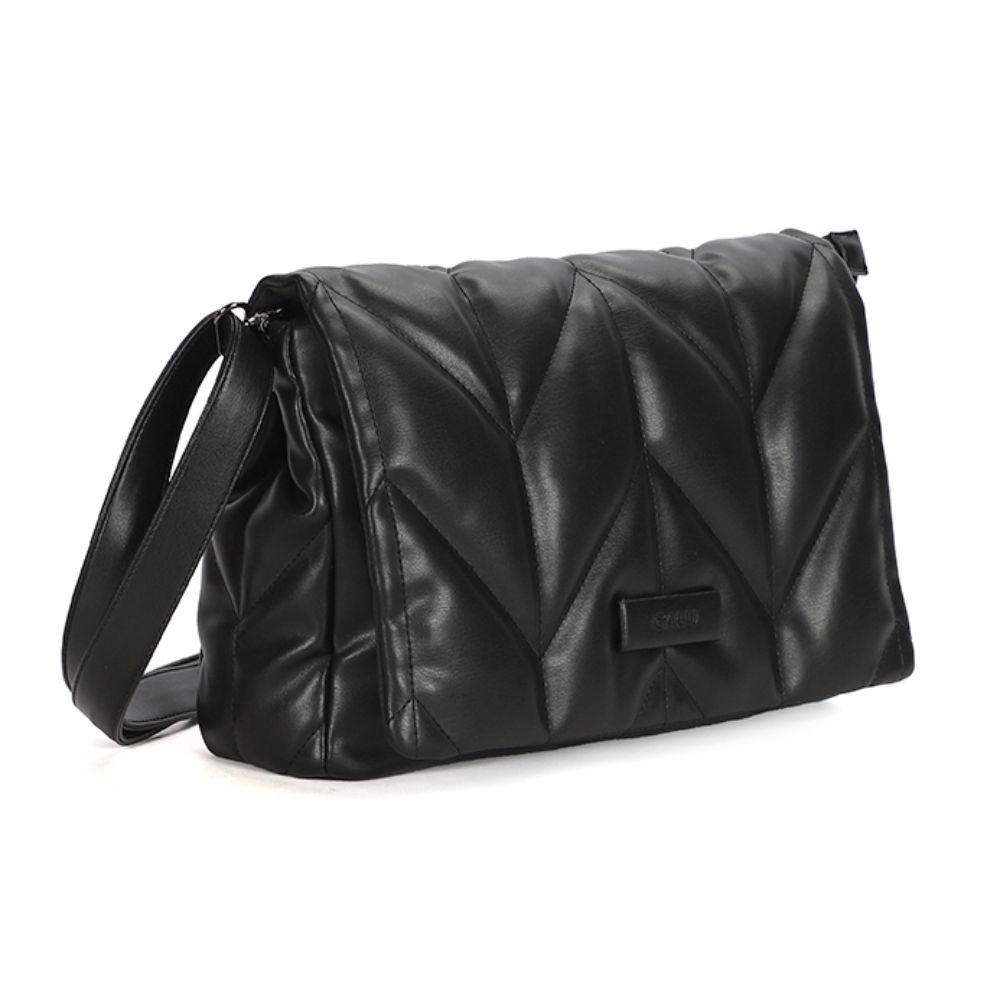 Cartera Tapeta Olivia Negro Calu-0