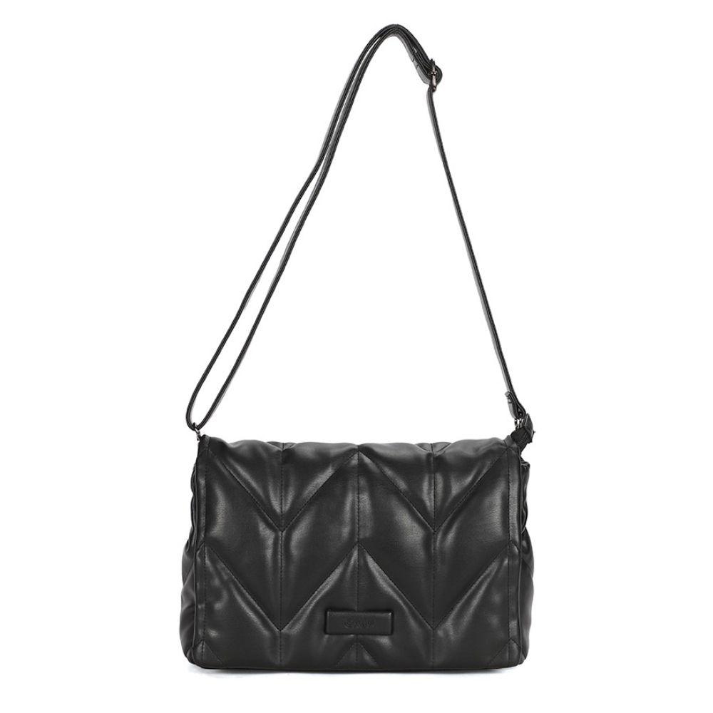 Cartera Tapeta Olivia Negro Calu-2