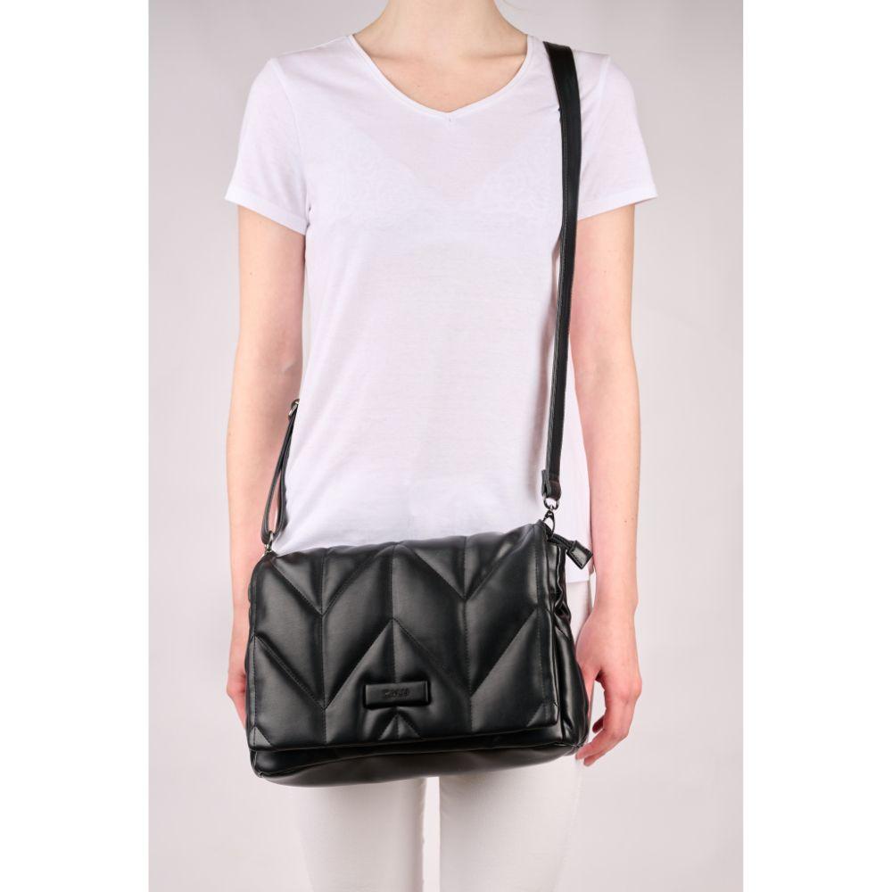 Cartera Tapeta Olivia Negro Calu-6
