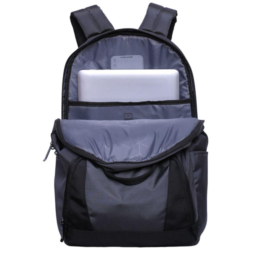 Mochila Notebook Epsilon Gris Oscuro-2