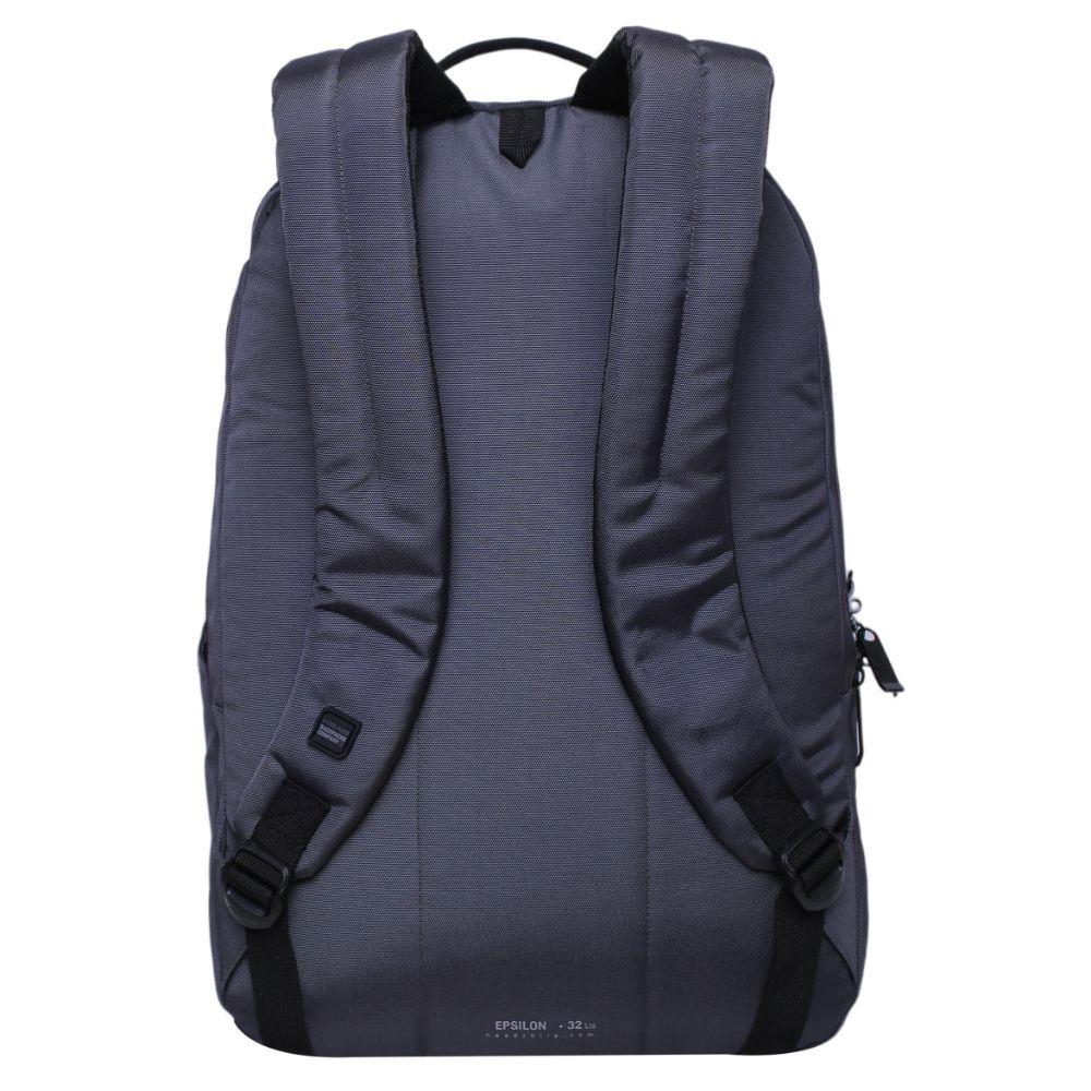 Mochila Notebook Epsilon Gris Oscuro-4