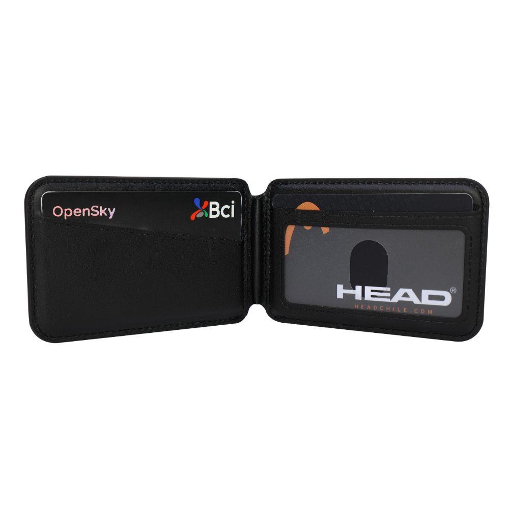 Billetera Tarjetero Magnético Vantage Premium Negro Head-7