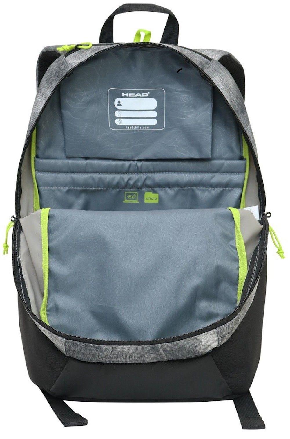 Mochila Urban Cruze Gris Melange Head   -2