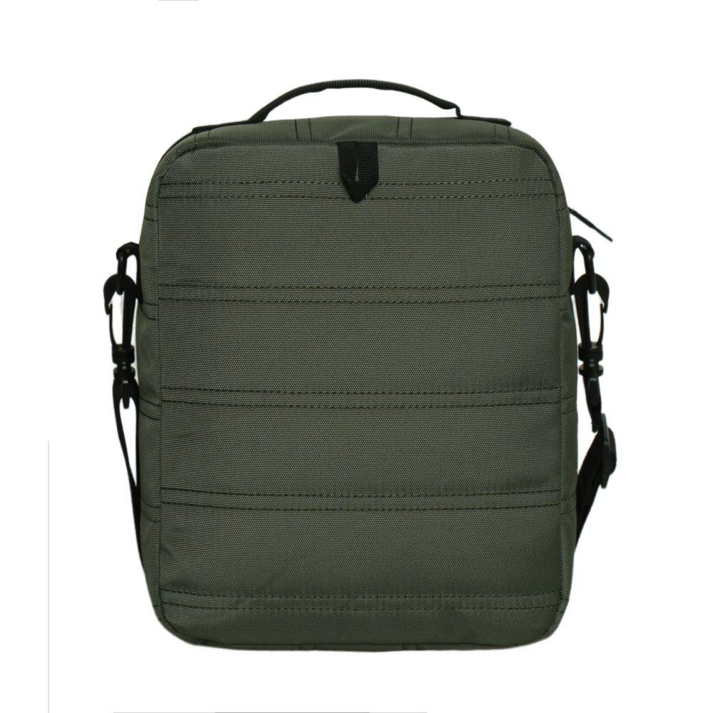 Lonchera Compacta Hombre Sherpa Verde Musgo Head-3