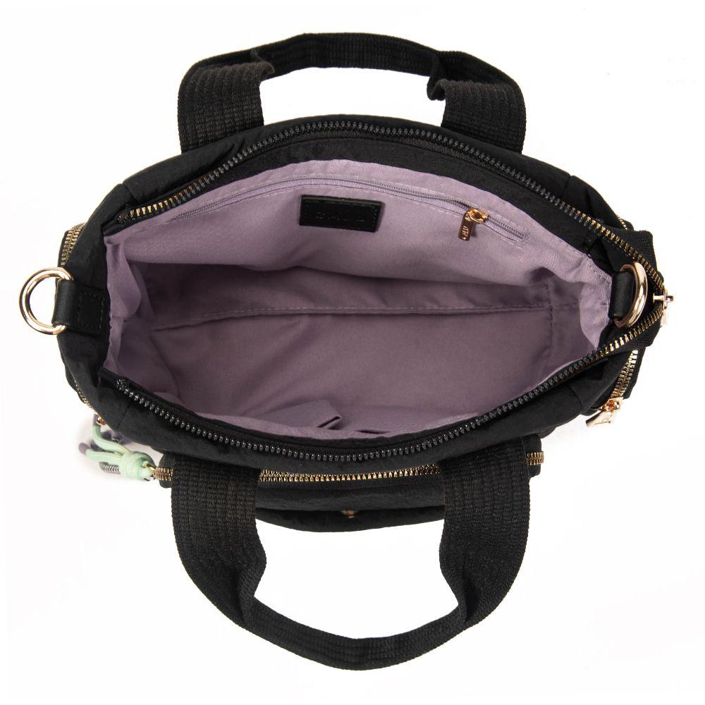 Cartera Bandolera Lena Colores Negro Calu-2