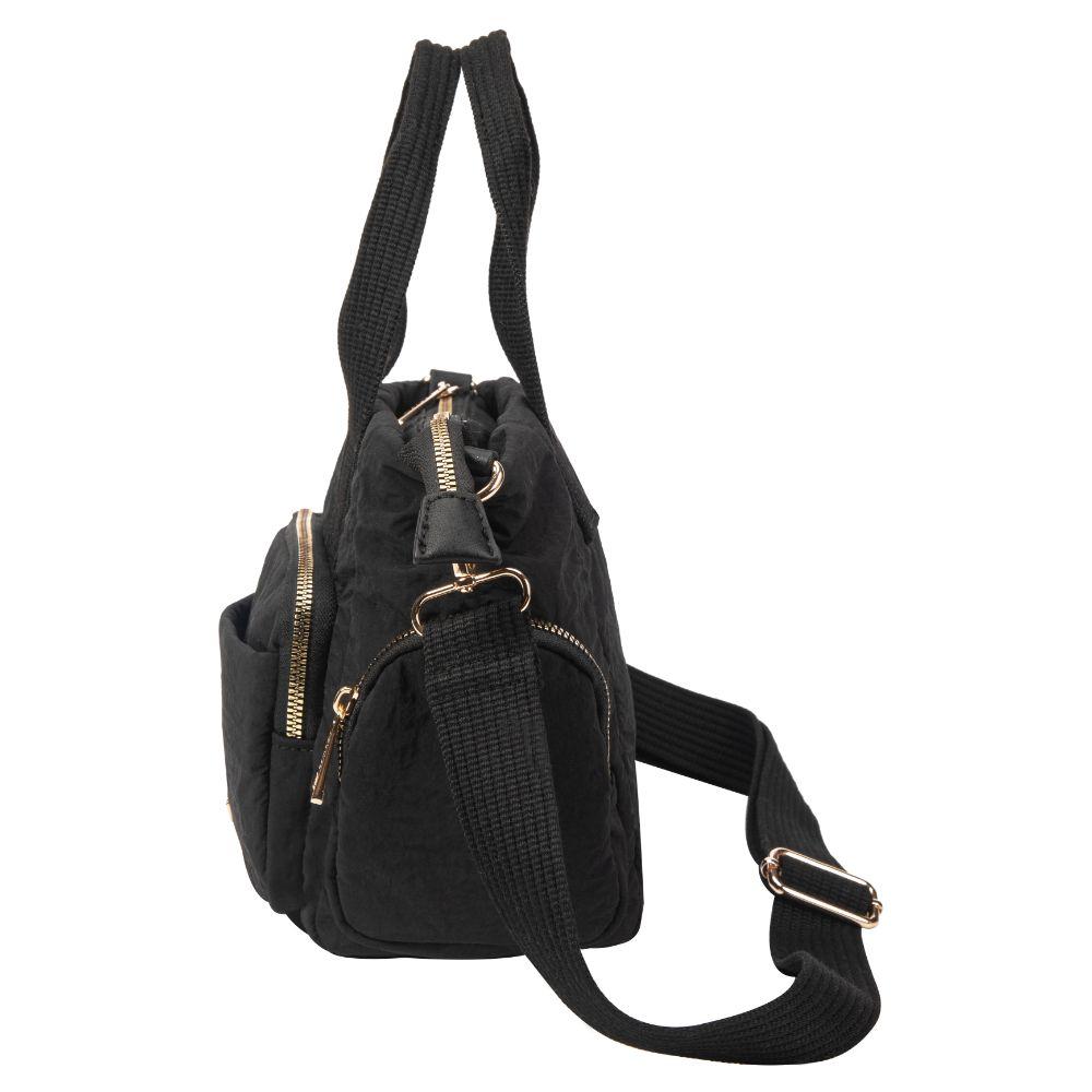 Cartera Bandolera Lena Colores Negro Calu-4