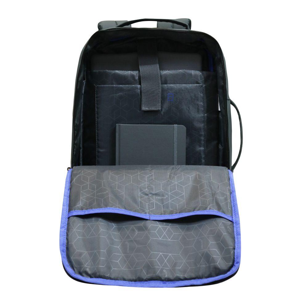 Mochila Ejecutiva Expandible Trip Reverse Grisr Head-4