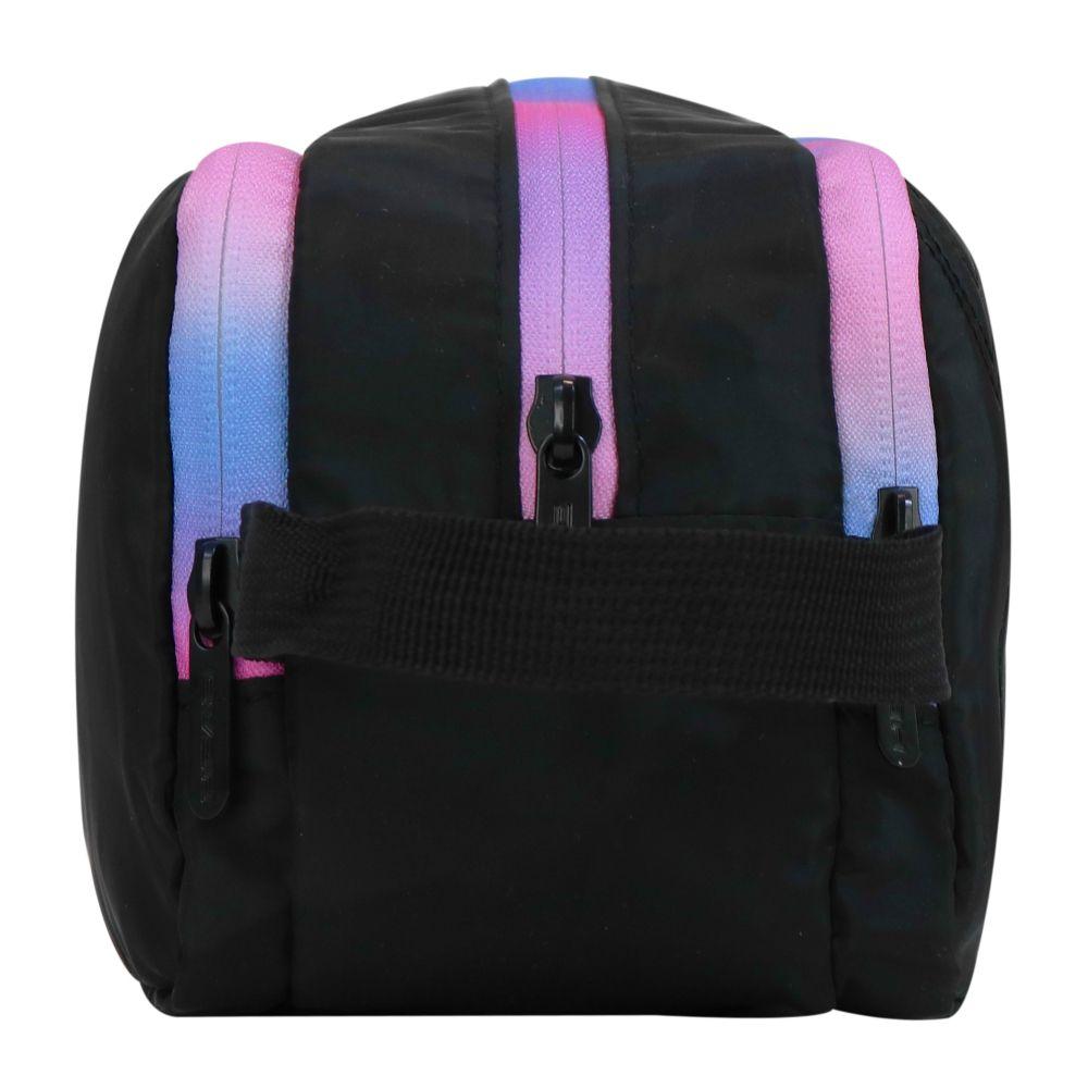 Estuche Mujer Atos Quilt Negro Head-4