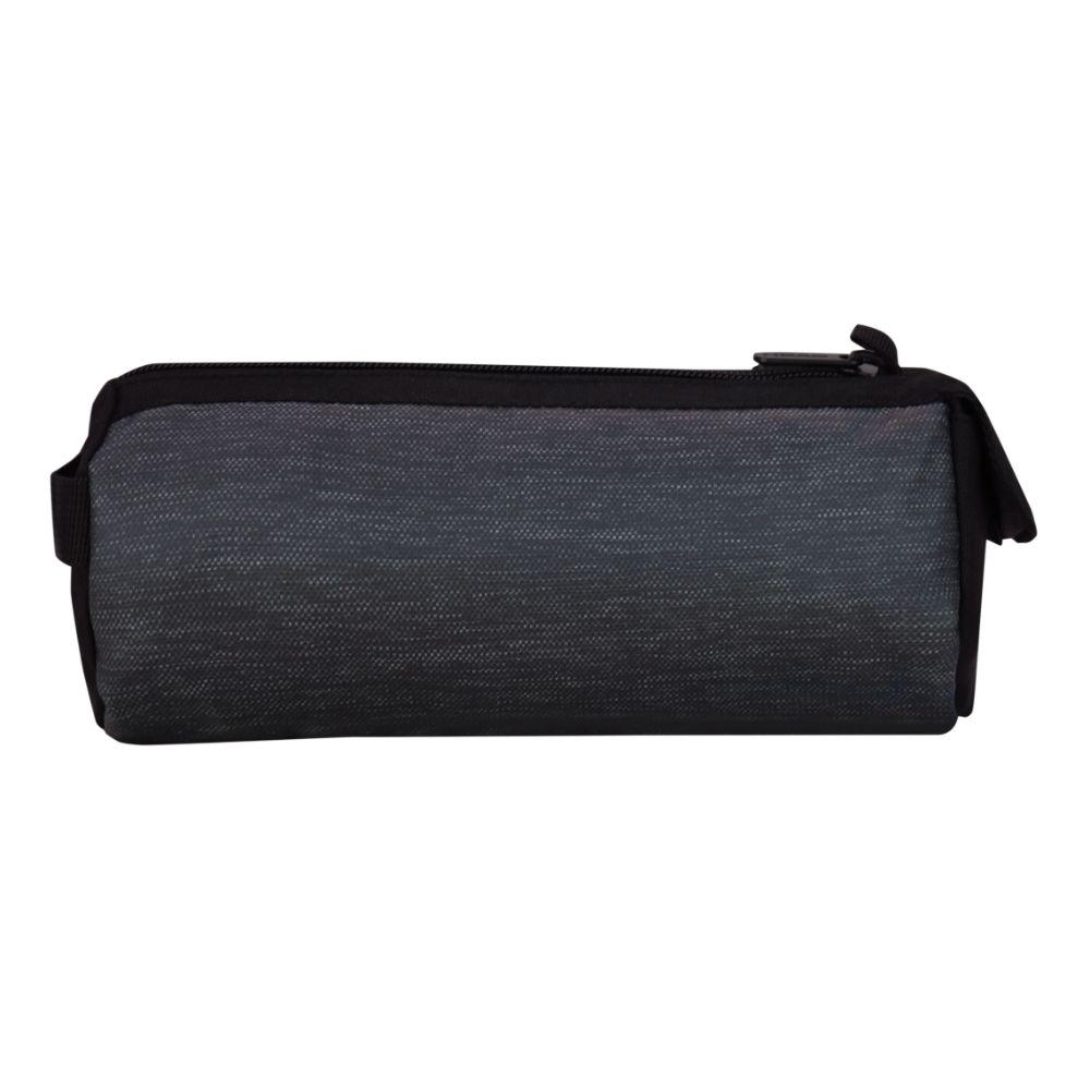 Estuche Lapicero Cronos Melange Reverse Gris Oscuro Head-4