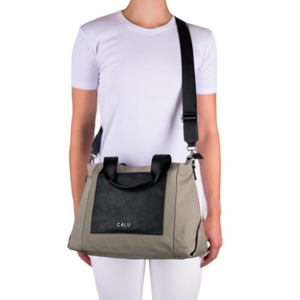Cartera Gran Tamaño Doble Asa Jesu Beige Calu-6
