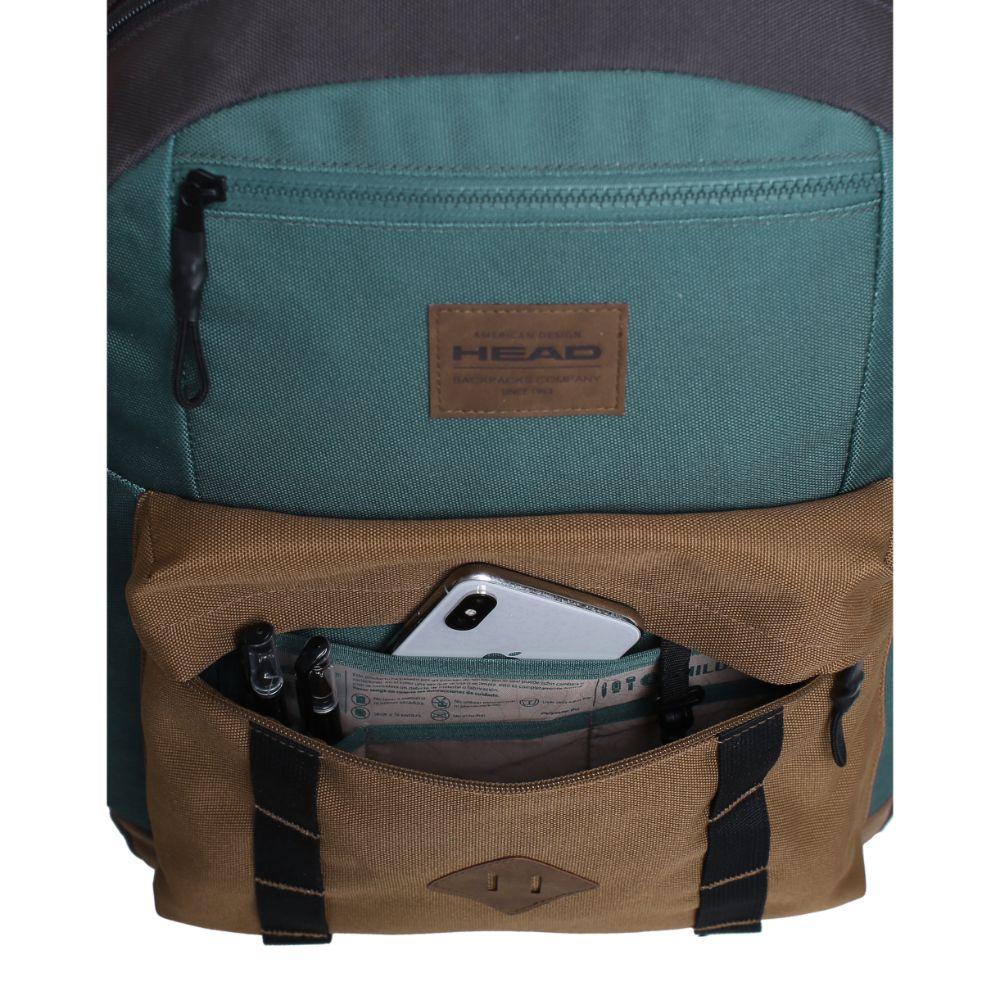 Mochila Hilux Block Verde Cafe Head-1