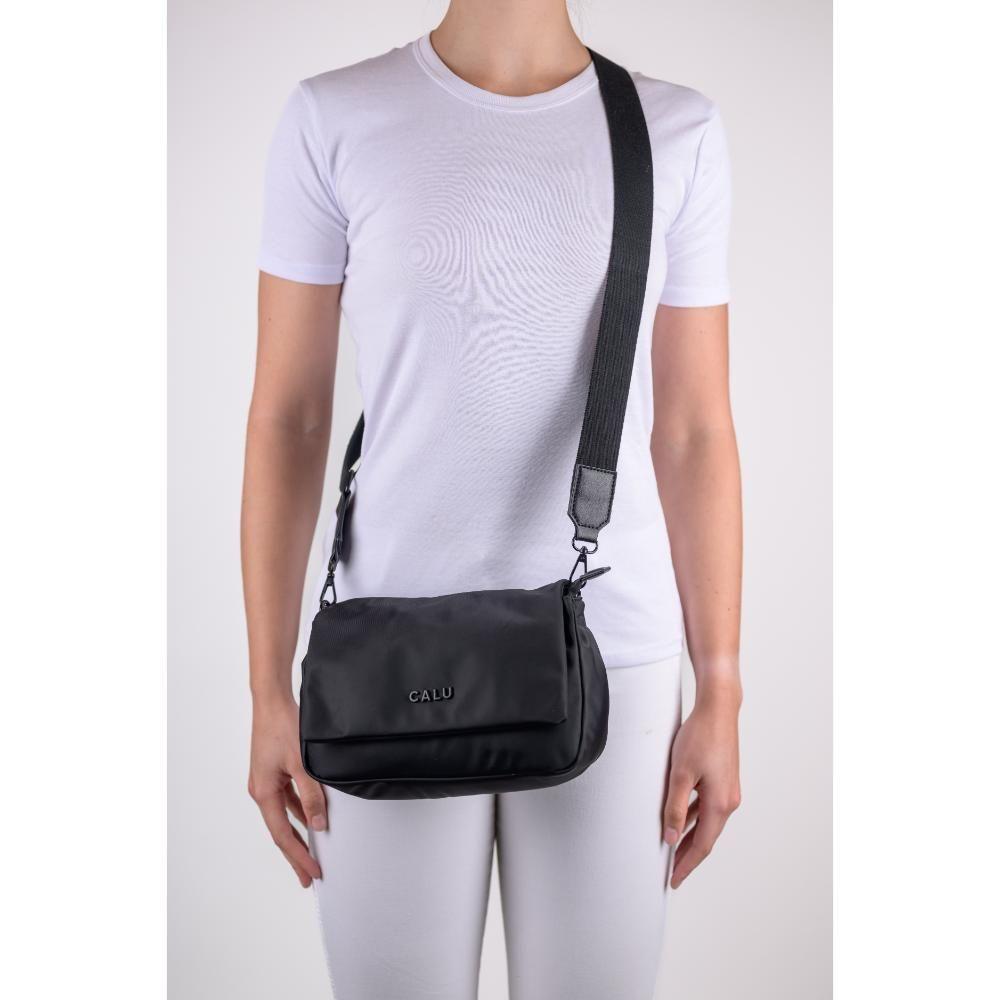 Cartera Bandolera Pequeña Kate Negro Calu-6