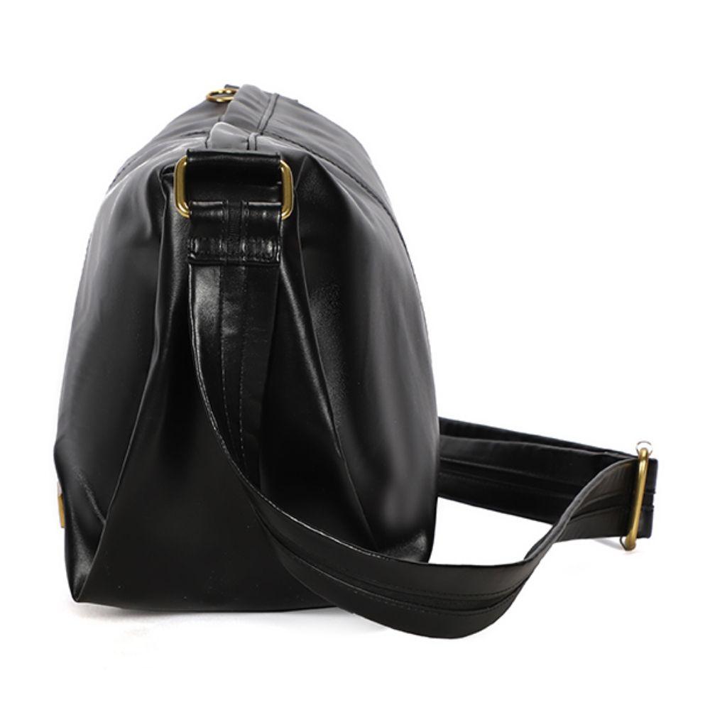 Cartera Mediana Bruna Negro Calu-4