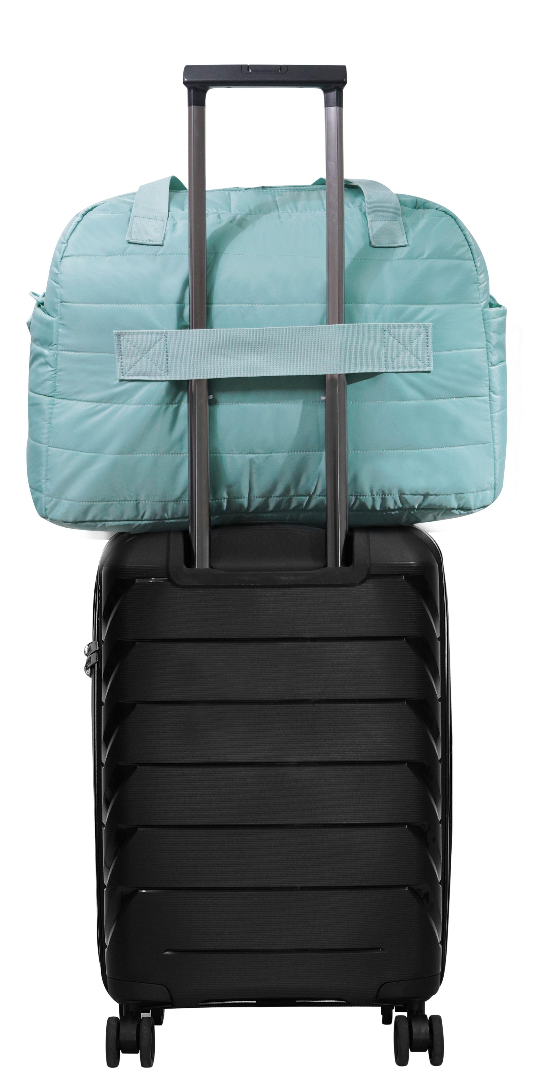 Bolso Mujer Big Buda Microfibra 53 Lts Menta Head-6